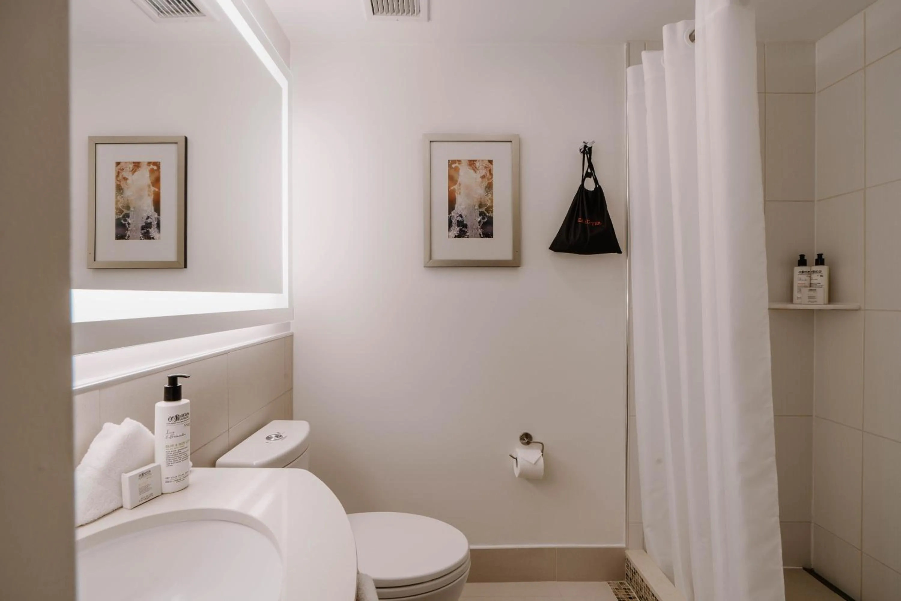 Shower in Club Quarters Hotel Grand Central, New York