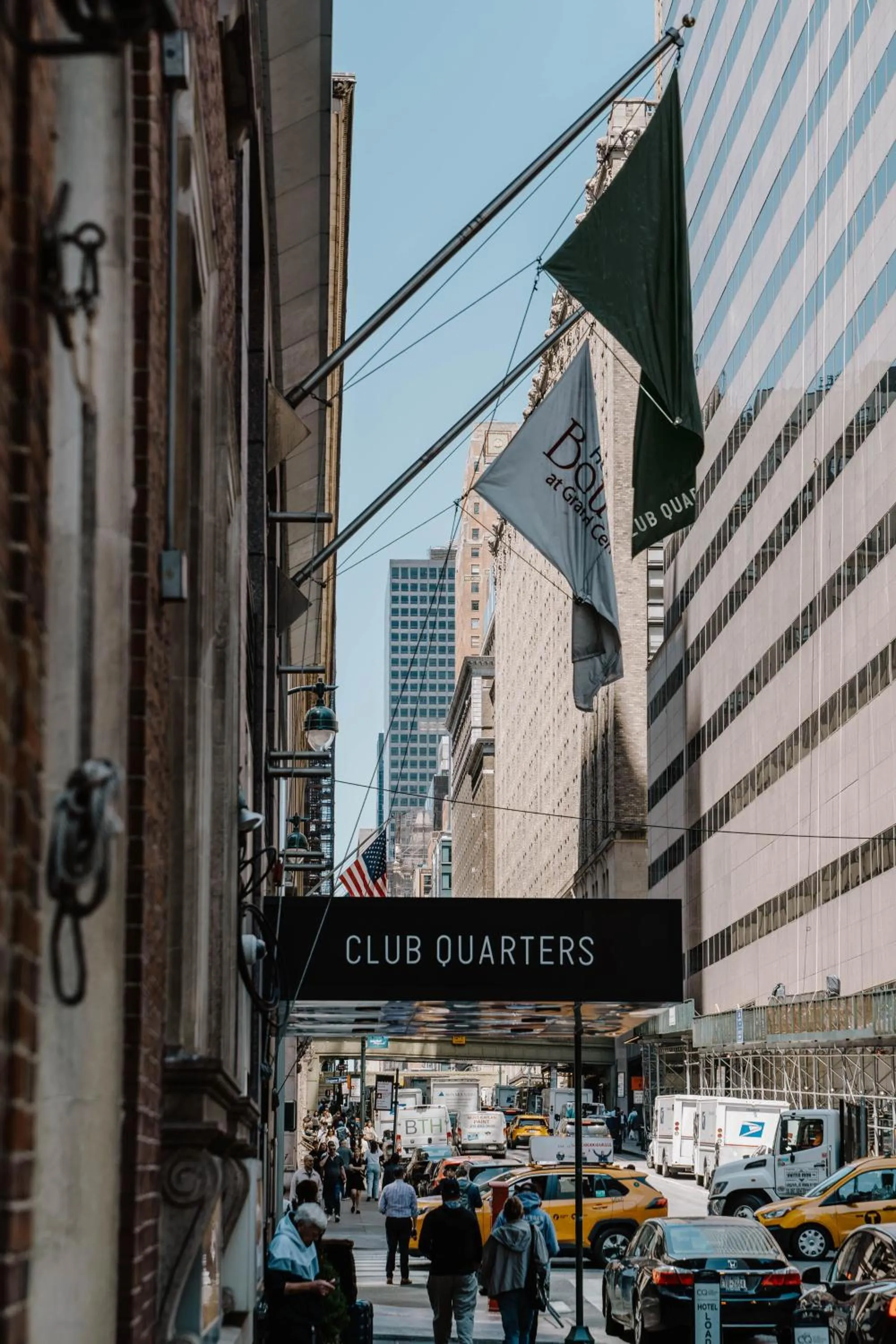 Property building in Club Quarters Hotel Grand Central, New York