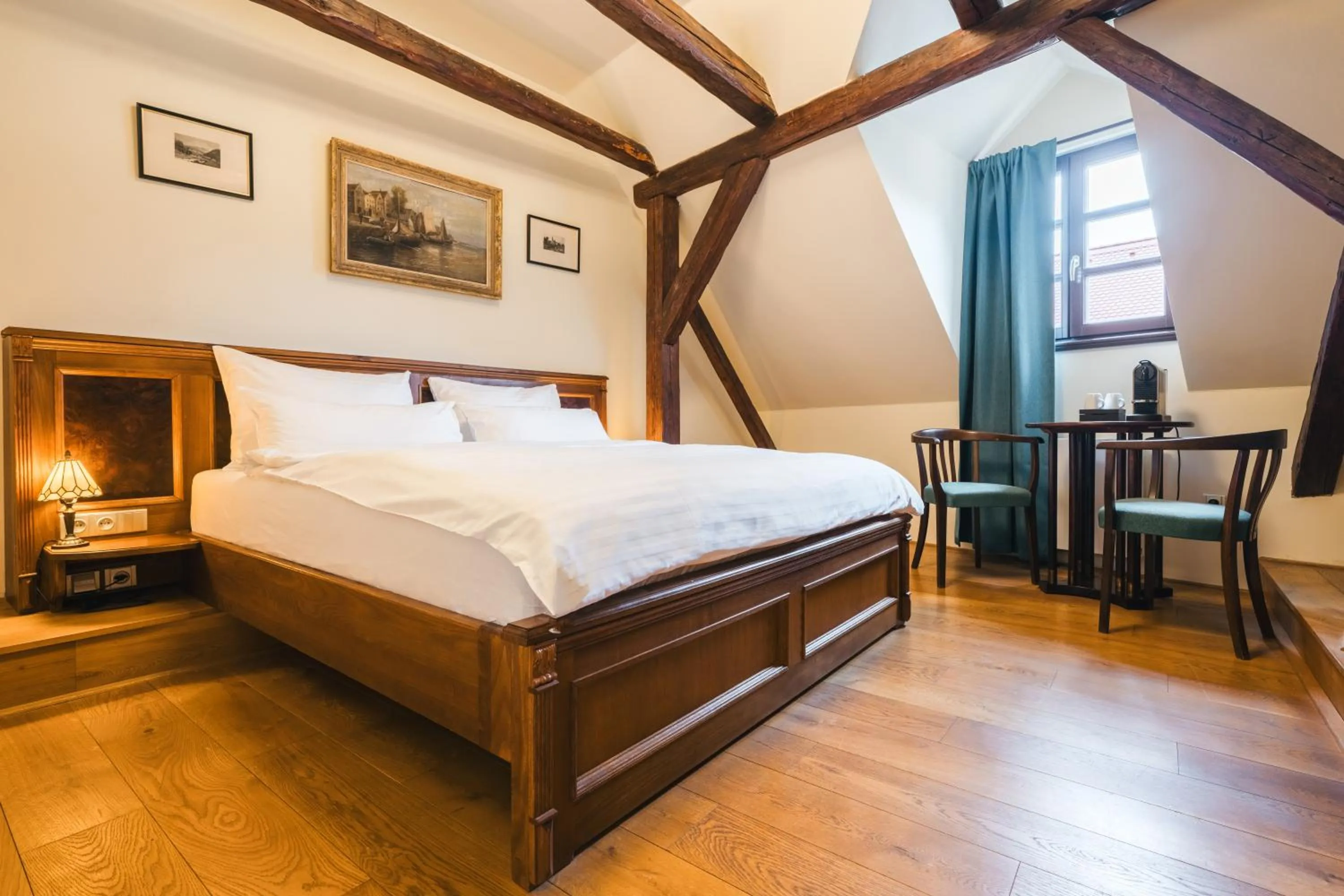 Bed in Hotel Latrán