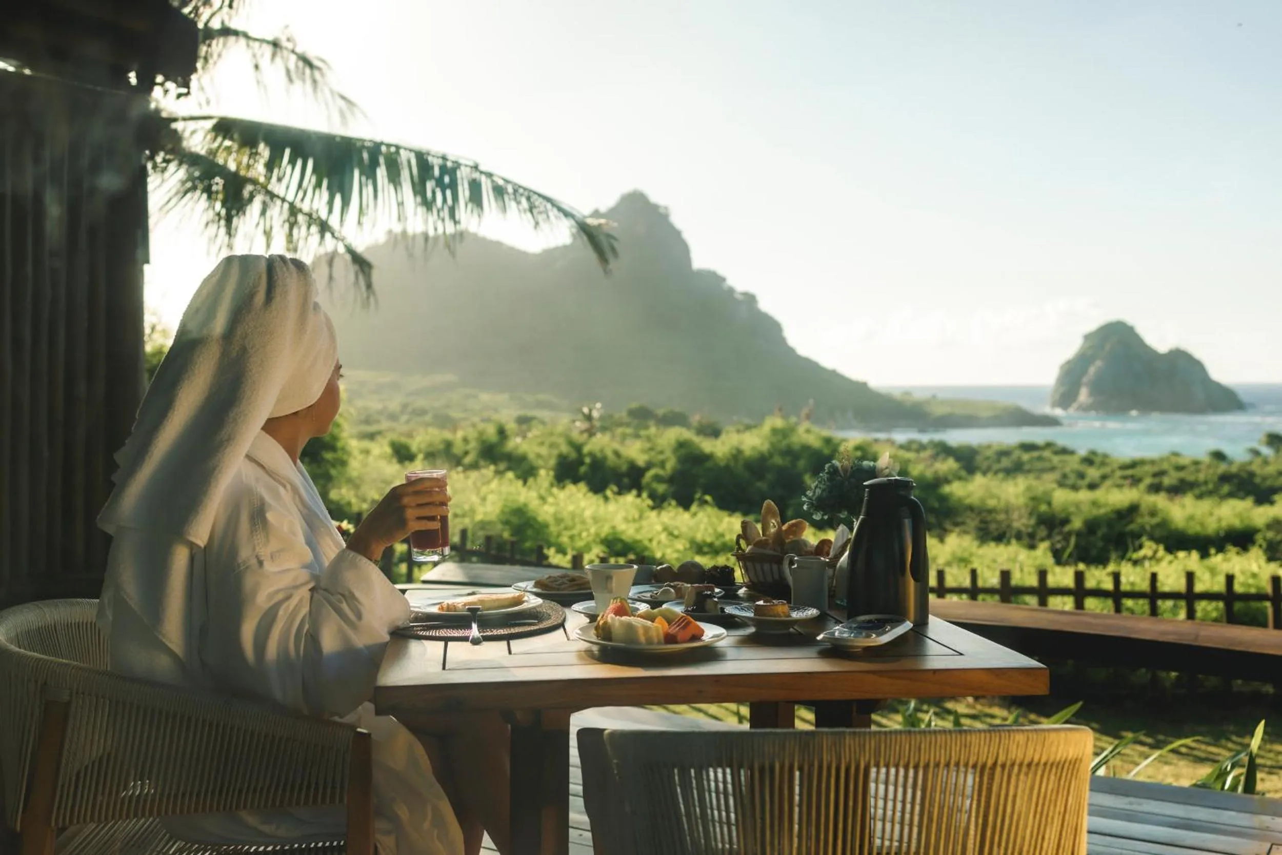 Food and drinks in Pousada Maravilha