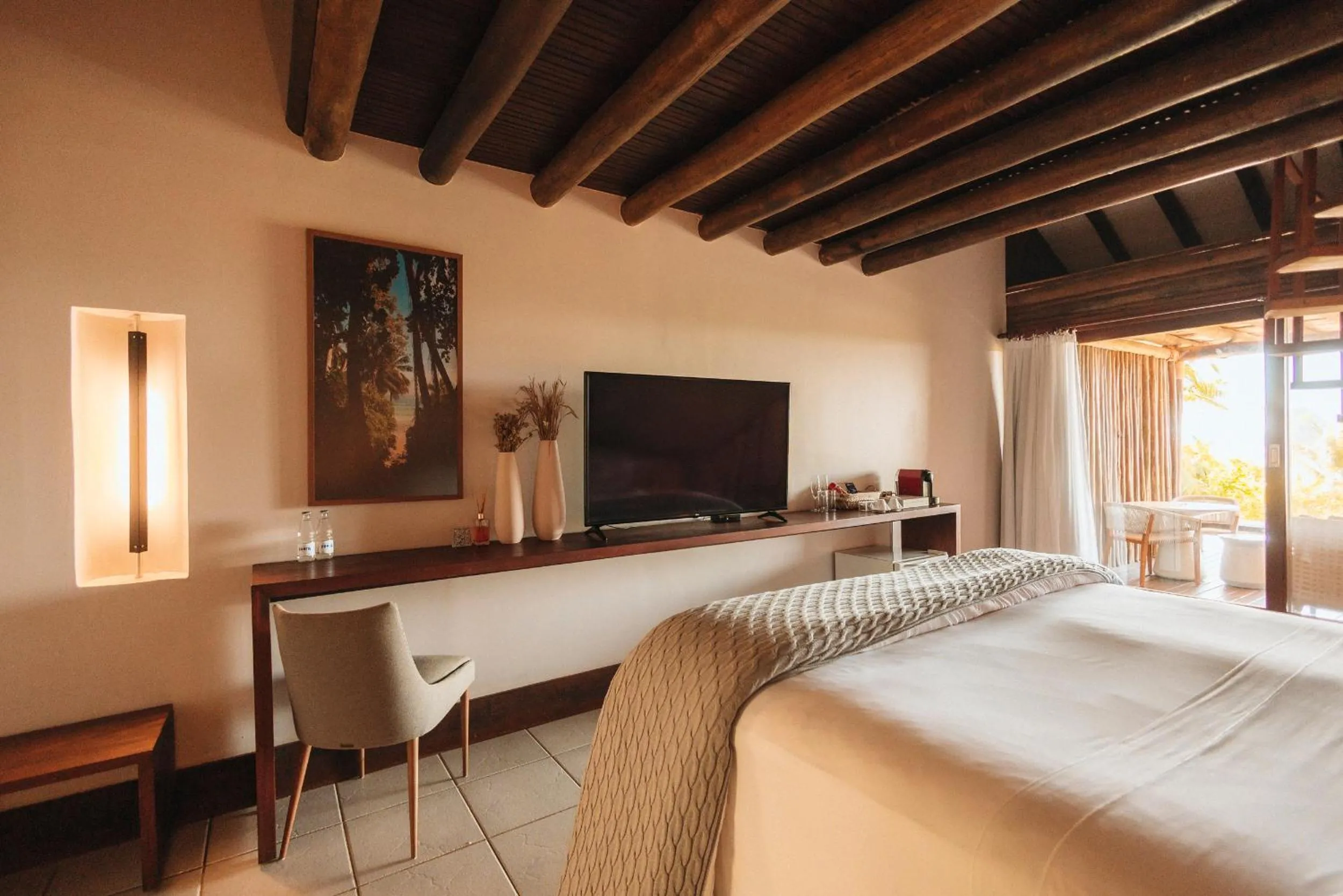 Bed in Pousada Maravilha