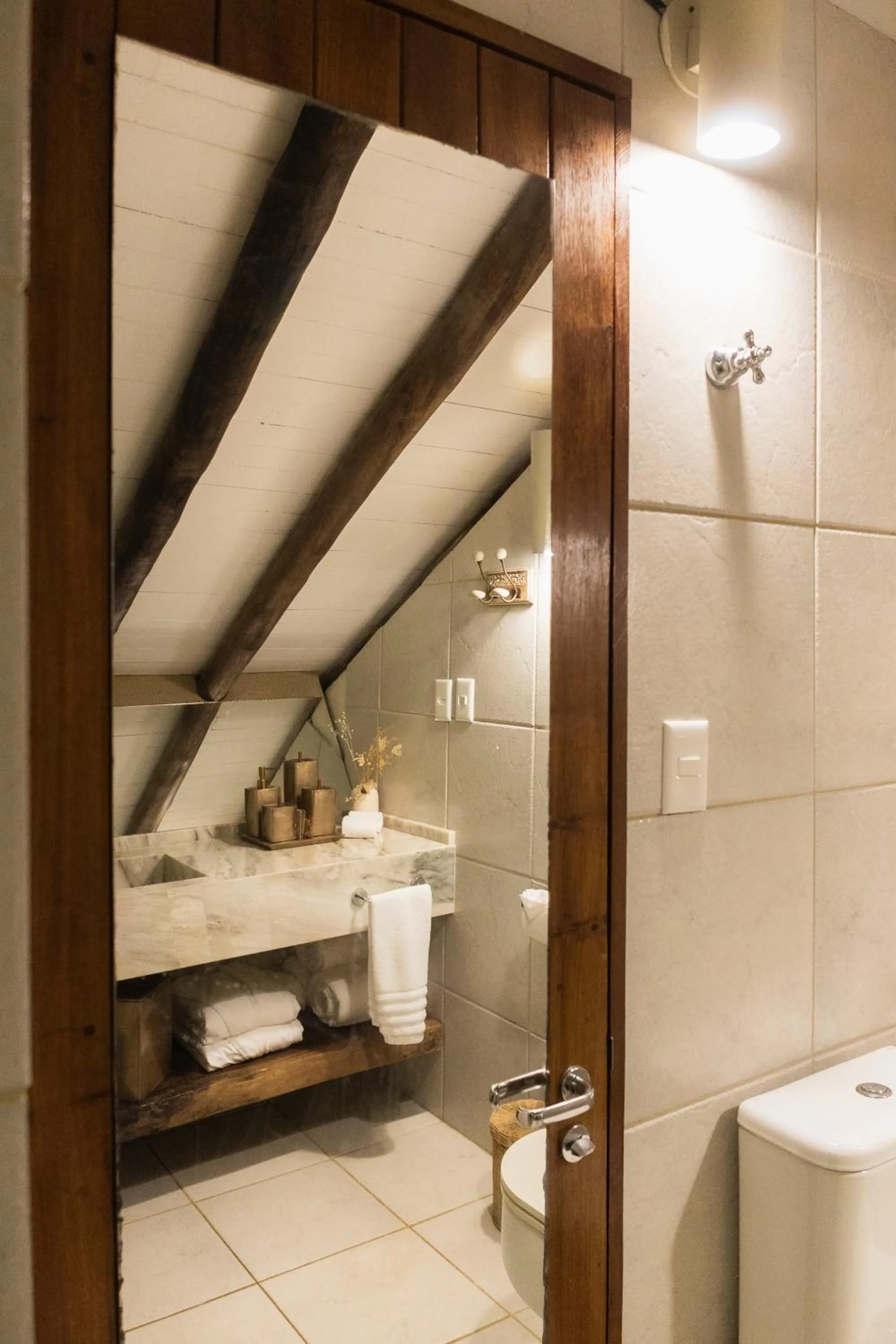 Bathroom in Pousada Maravilha