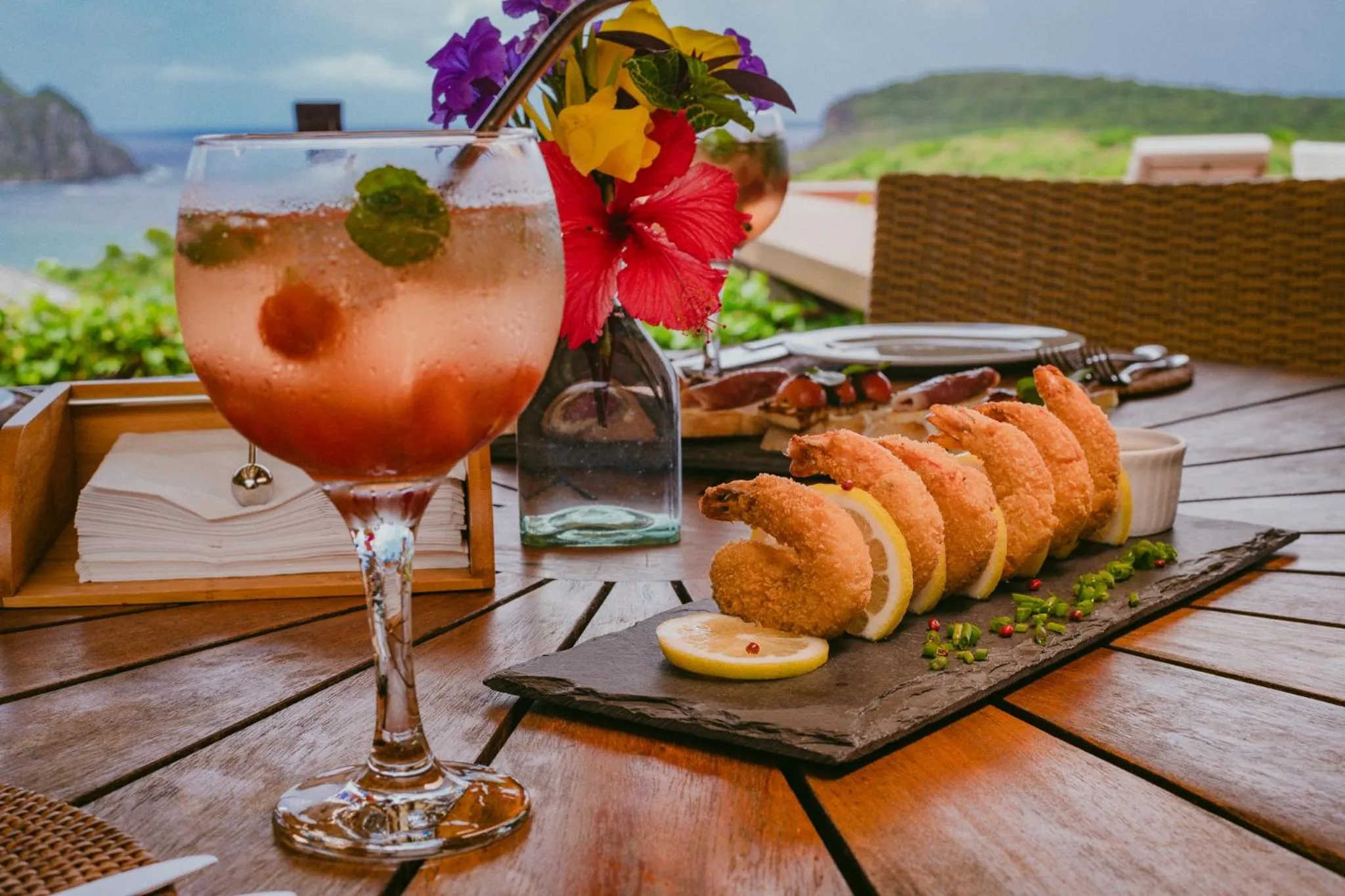 Restaurant/places to eat in Pousada Maravilha