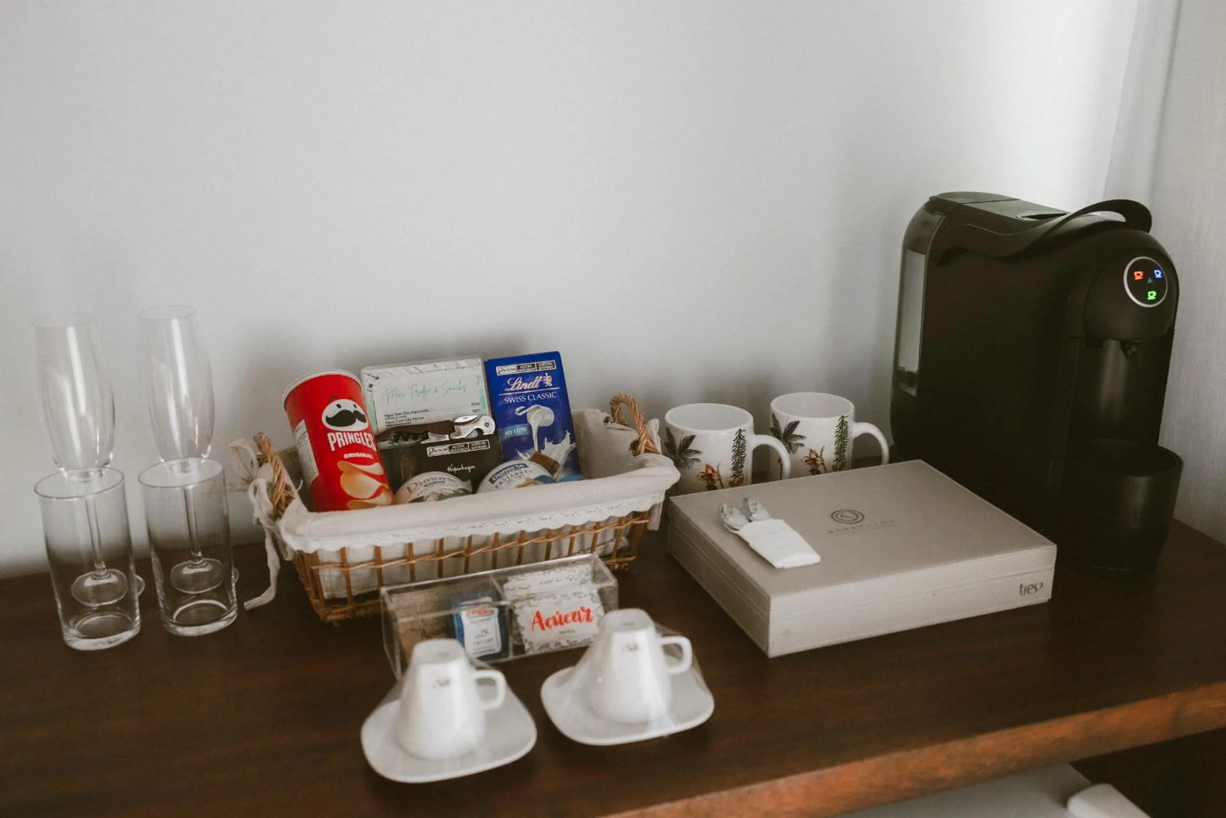 Coffee/tea facilities in Pousada Maravilha