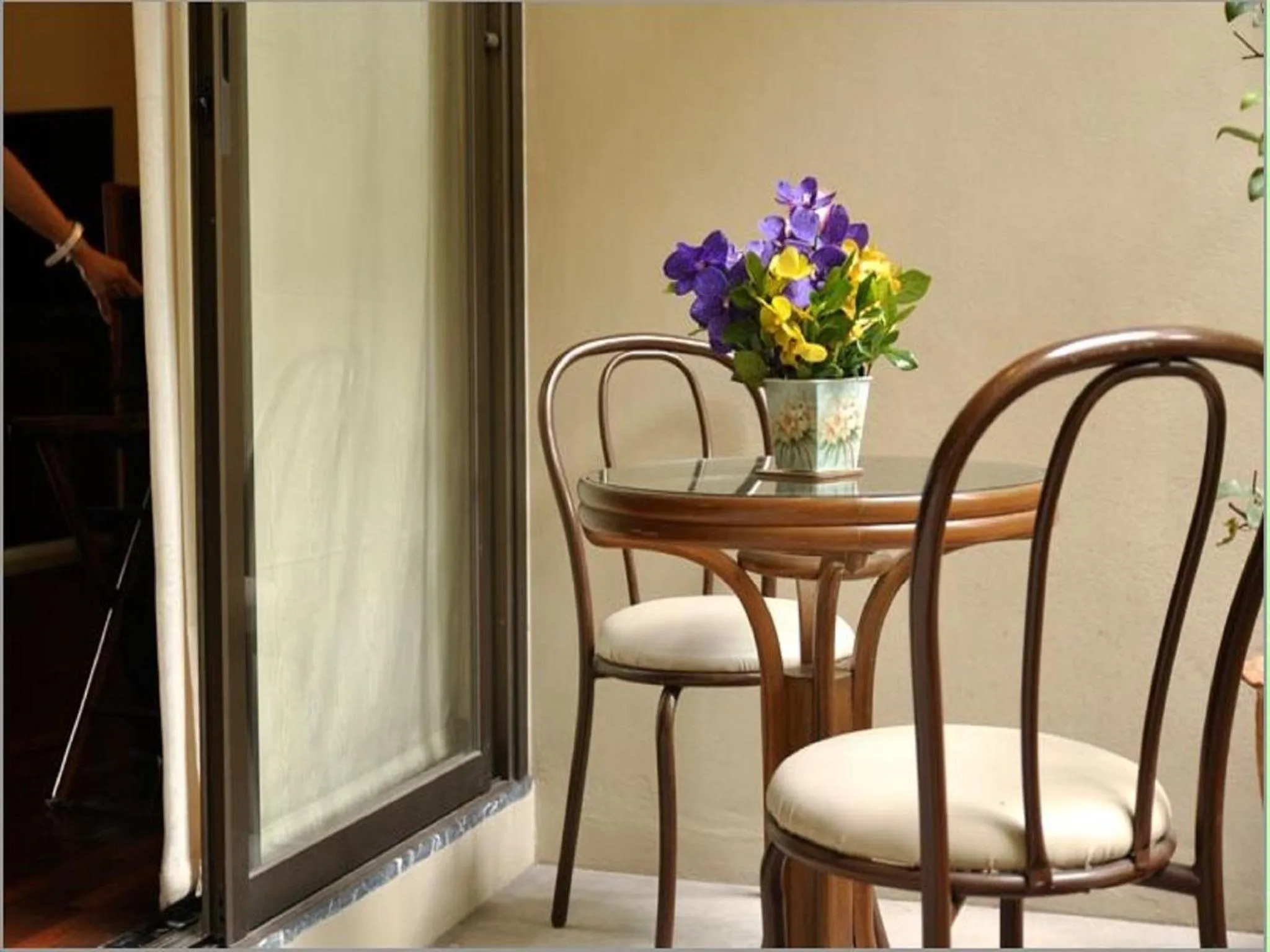 Balcony/Terrace in Sourire at Rattanakosin Island Hotel
