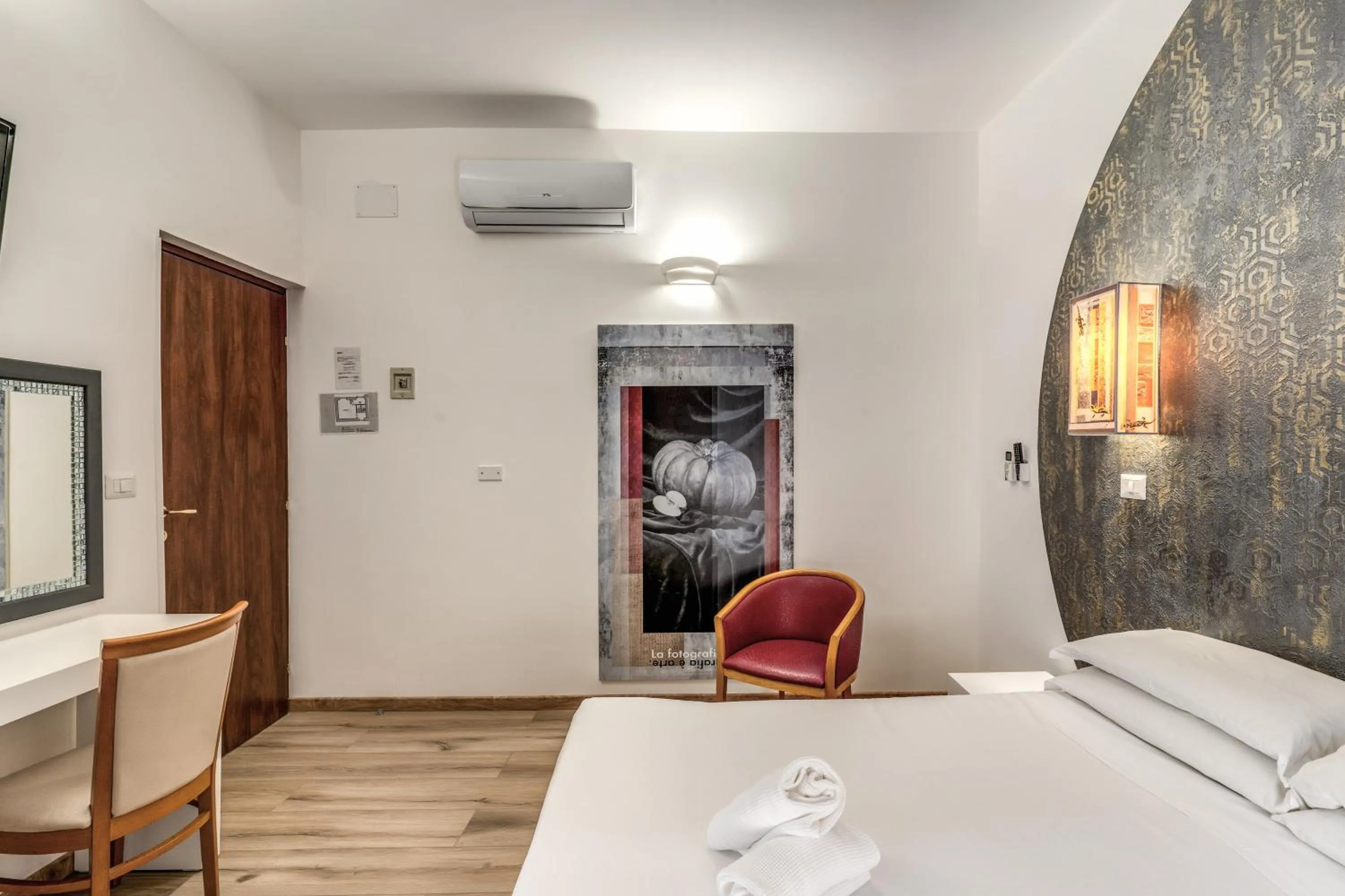 Bed in Hotel Santa Prassede