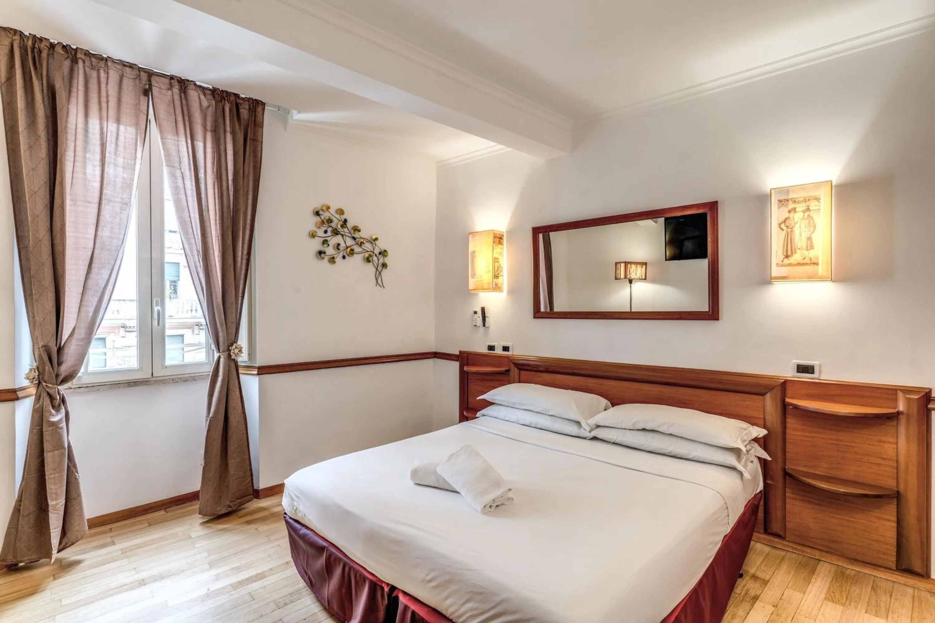 Bedroom, Bed in Hotel Santa Prassede