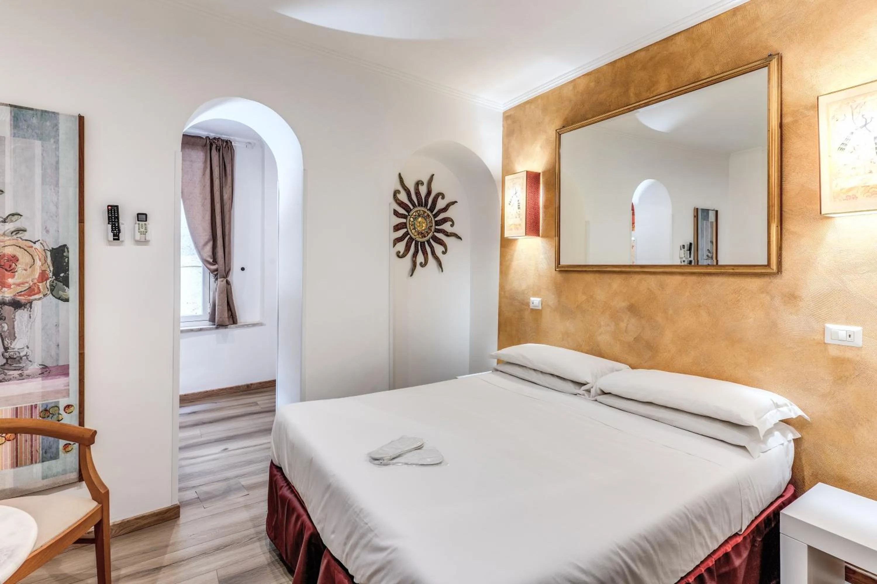 Bedroom, Bed in Hotel Santa Prassede