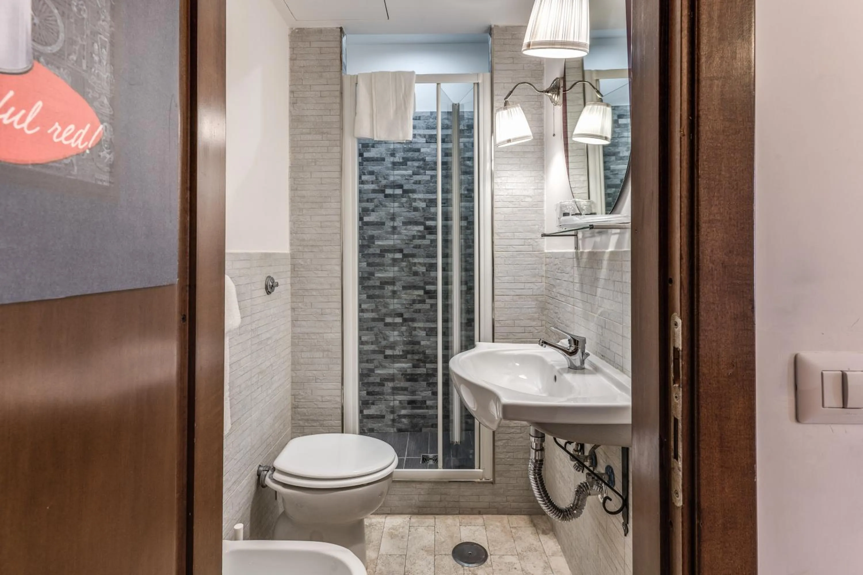 Bathroom in Hotel Santa Prassede