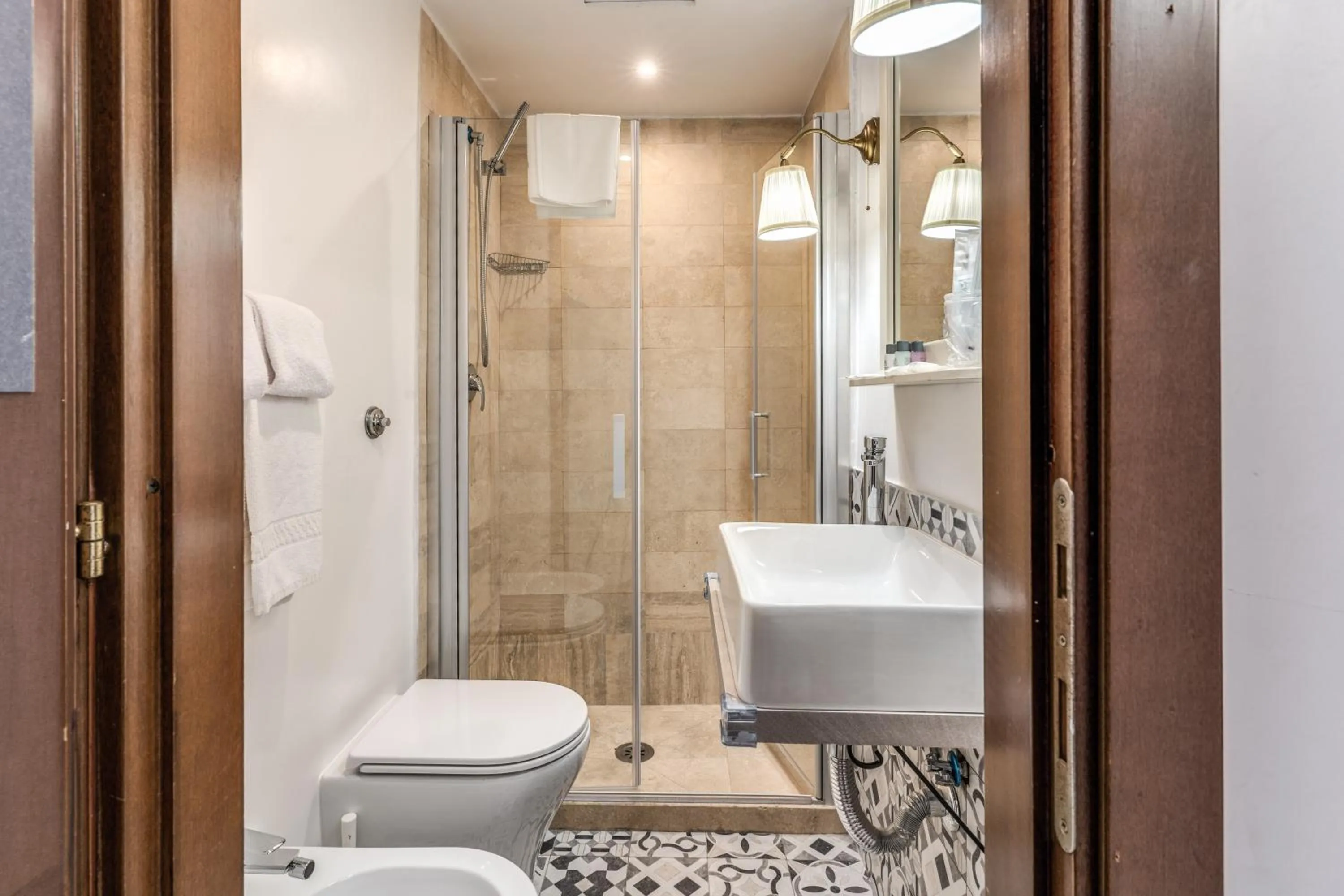 Bathroom in Hotel Santa Prassede