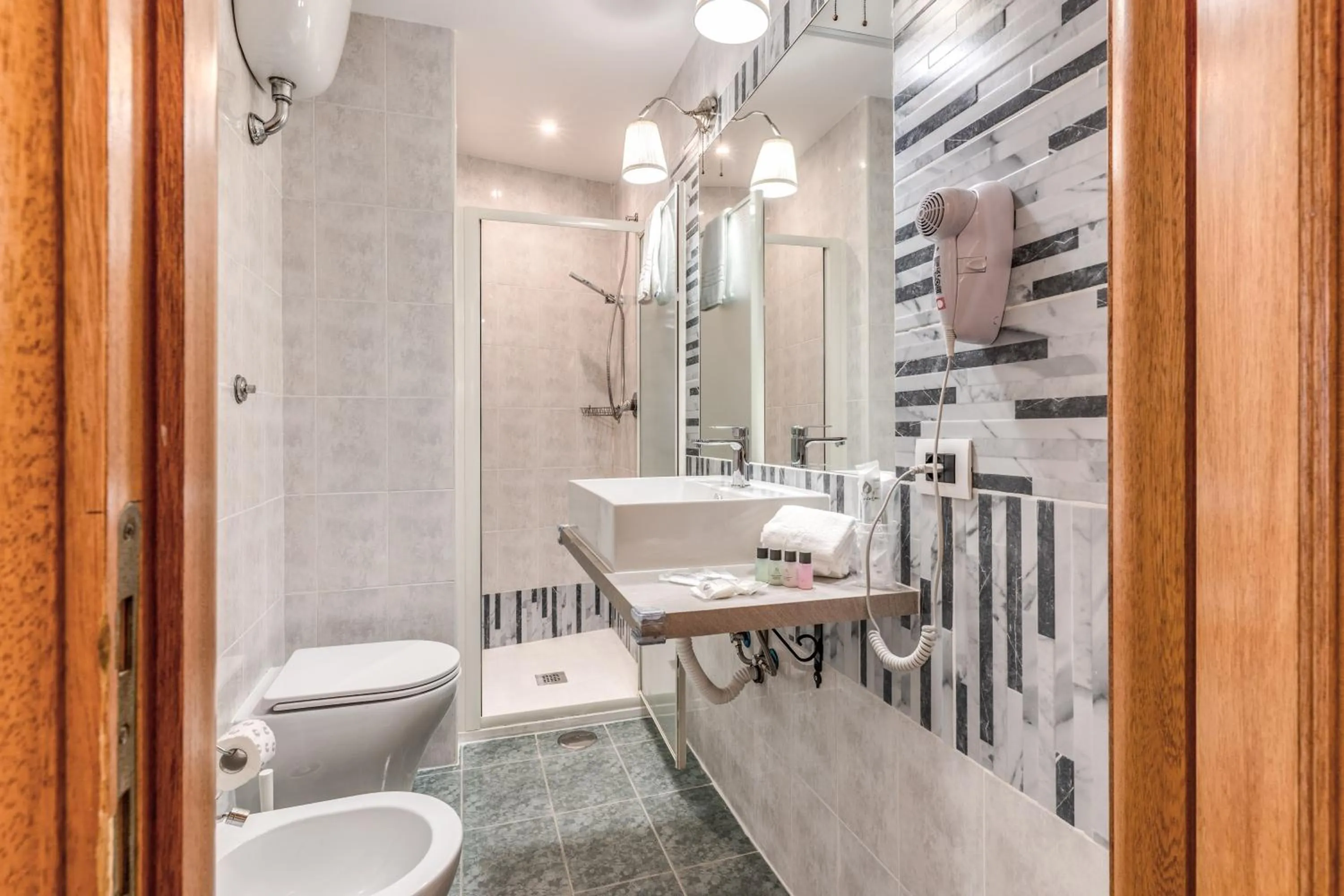 Bathroom in Hotel Santa Prassede