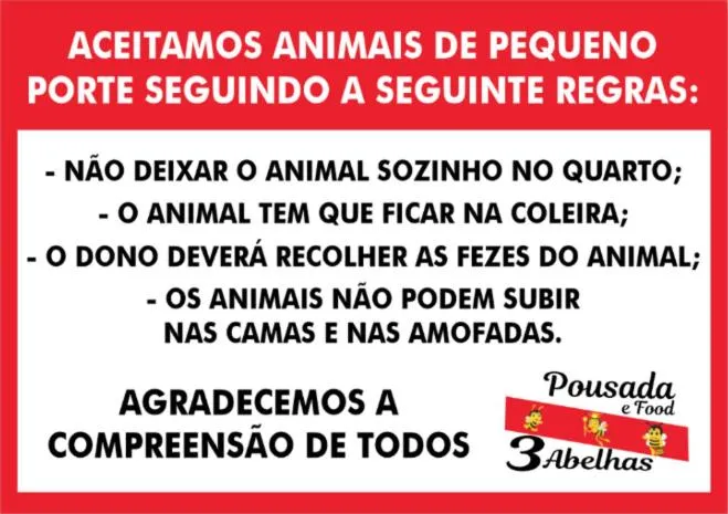 Pousada & Food 3 Abelhas