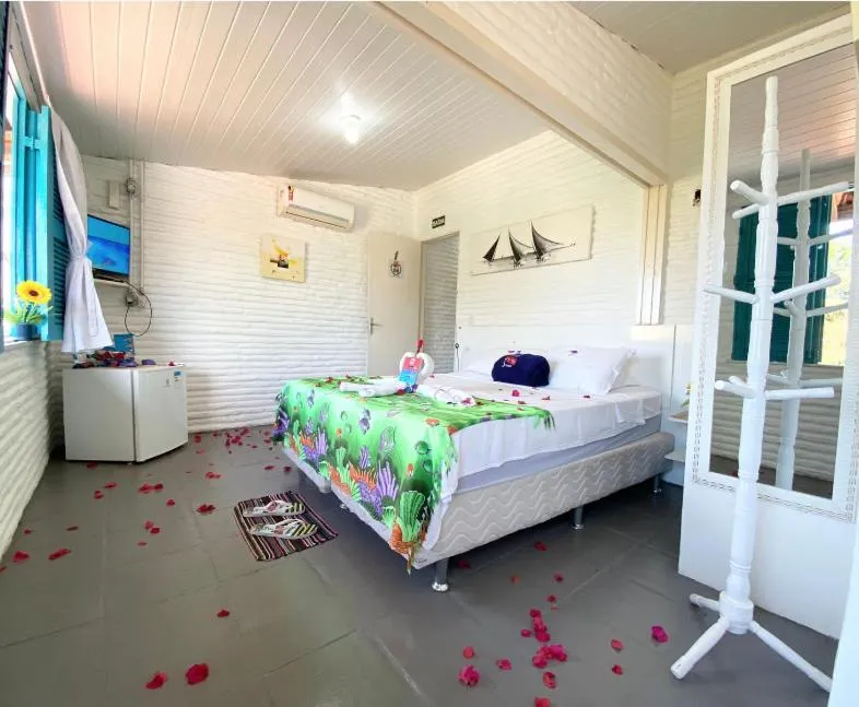 Bed in Pousada & Food 3 Abelhas