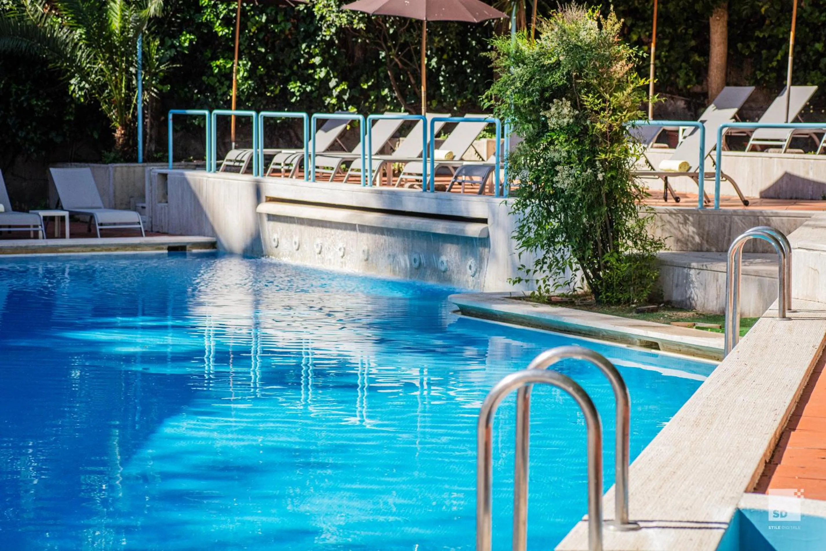 Swimming pool in Aldrovandi Residence City Suites