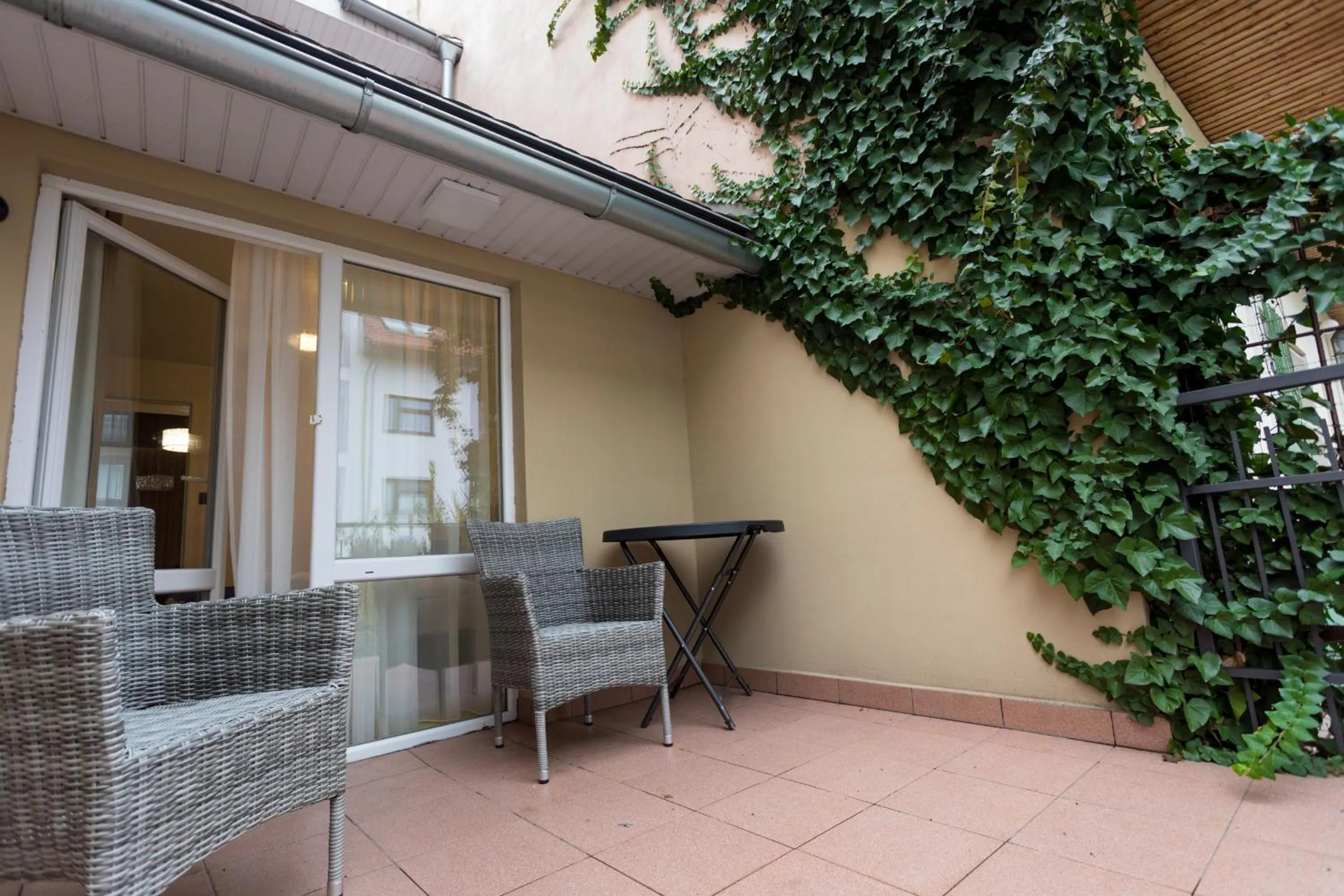 Balcony/Terrace in Apart Hotel GOLDEN apartments