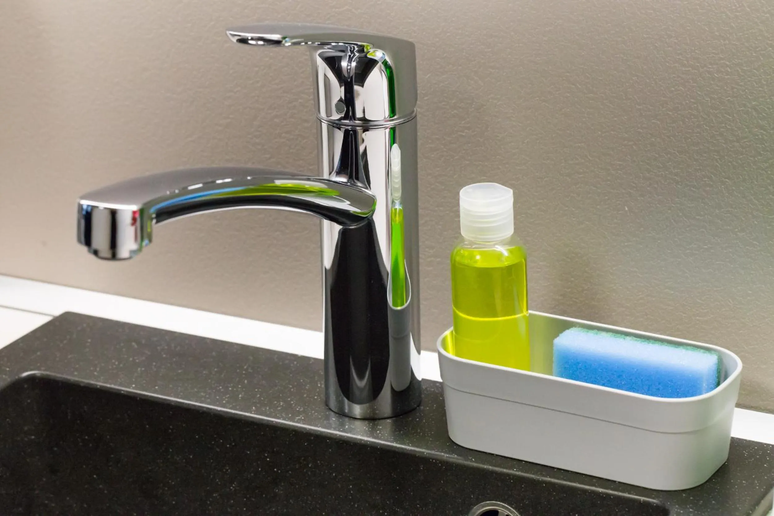 Kitchen or kitchenette in Apart Hotel GOLDEN apartments