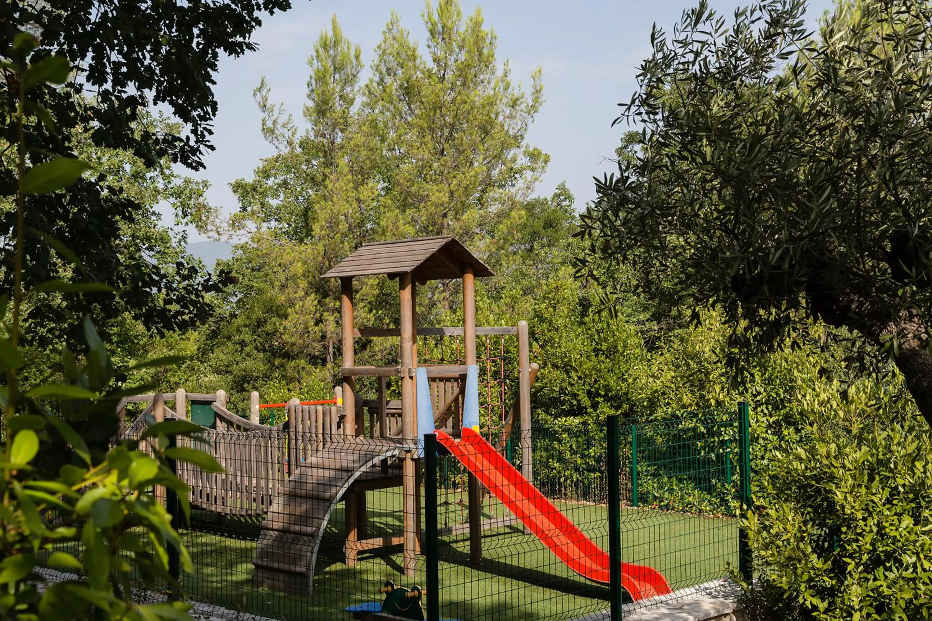 Children play ground in Terre Blanche Hotel Spa Golf Resort
