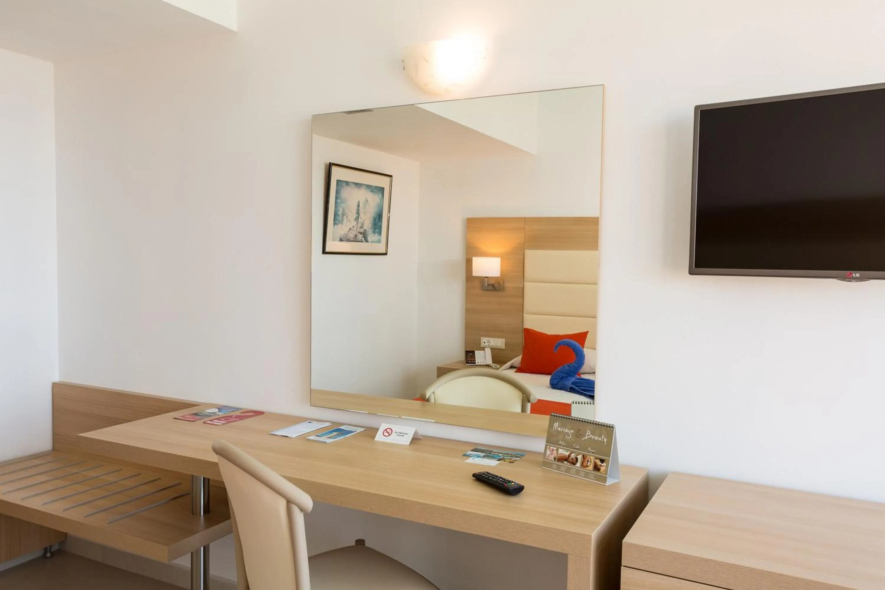 Seating area in Blue Horizon