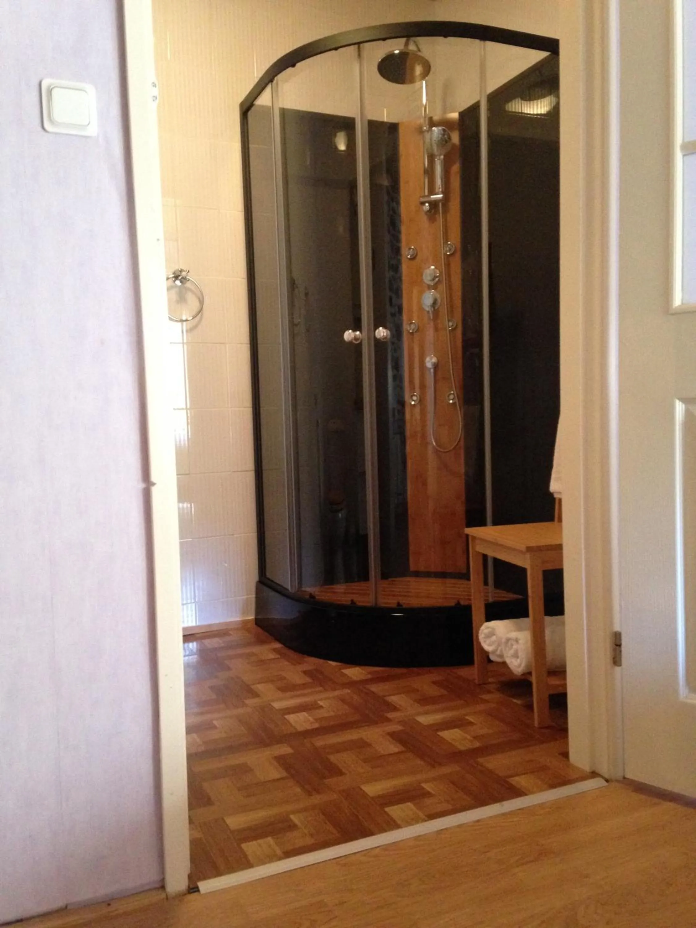 Shower in B&B Maison Coralie