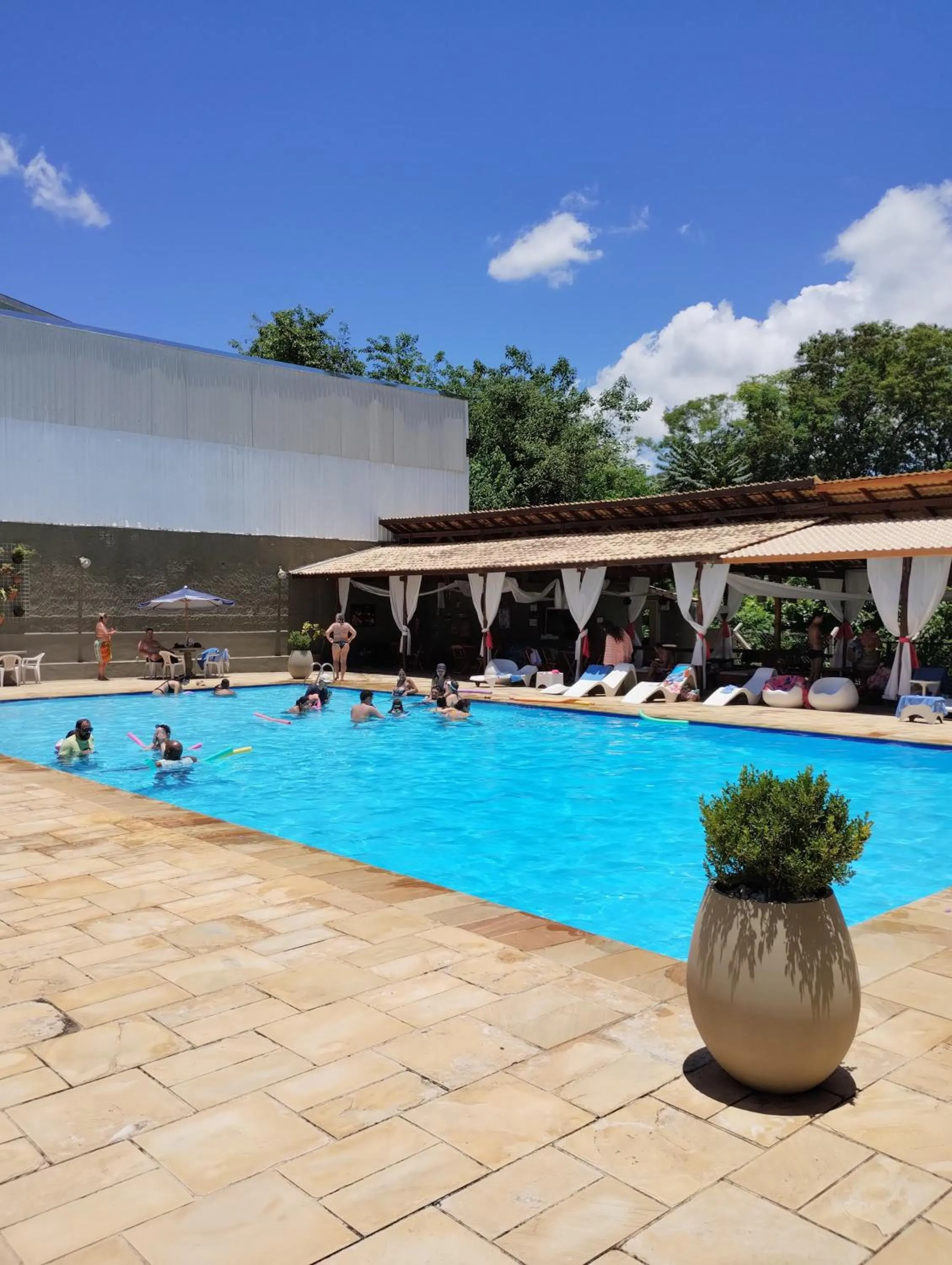 People in Hotel Santiago