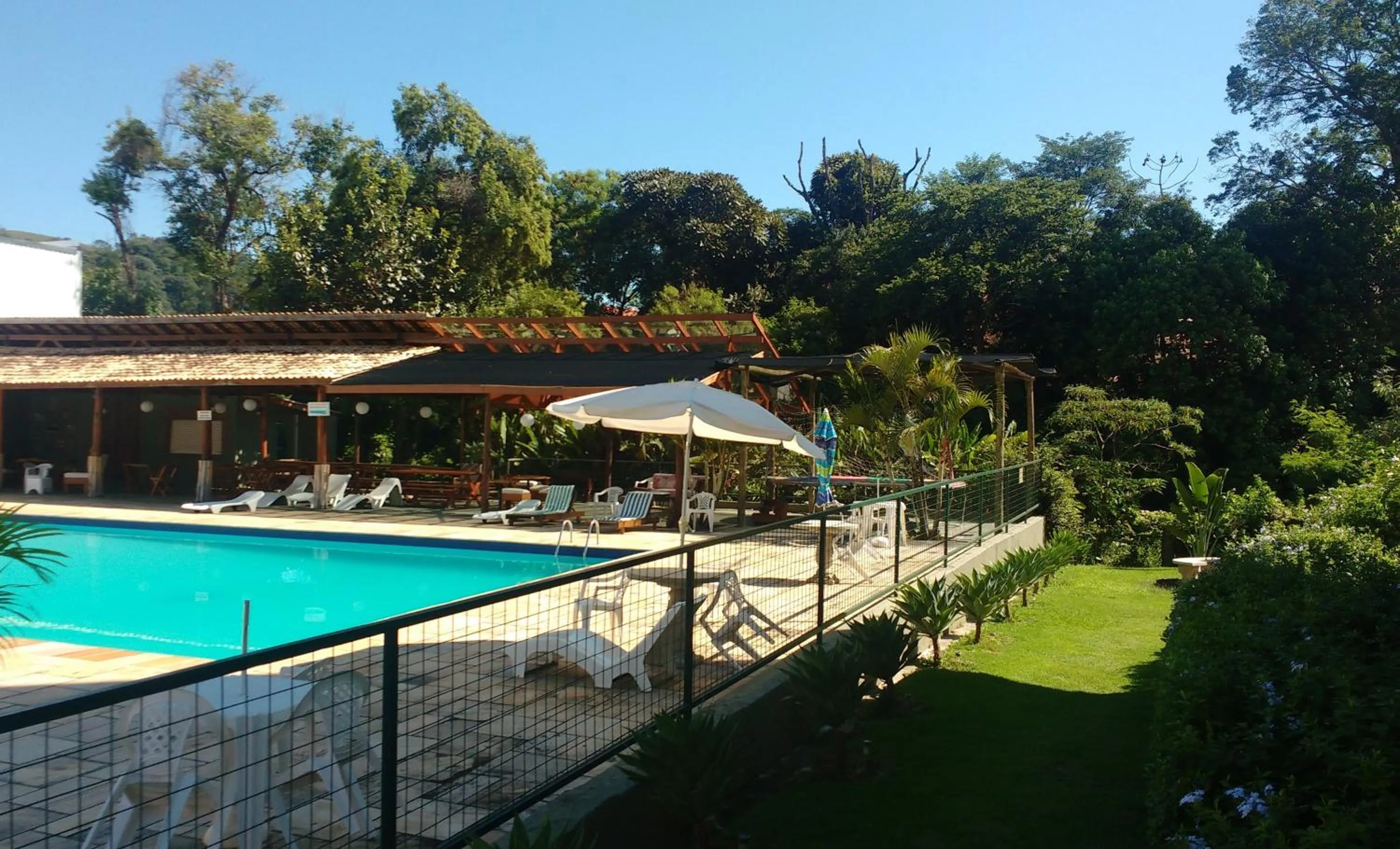 Swimming pool in Hotel Santiago