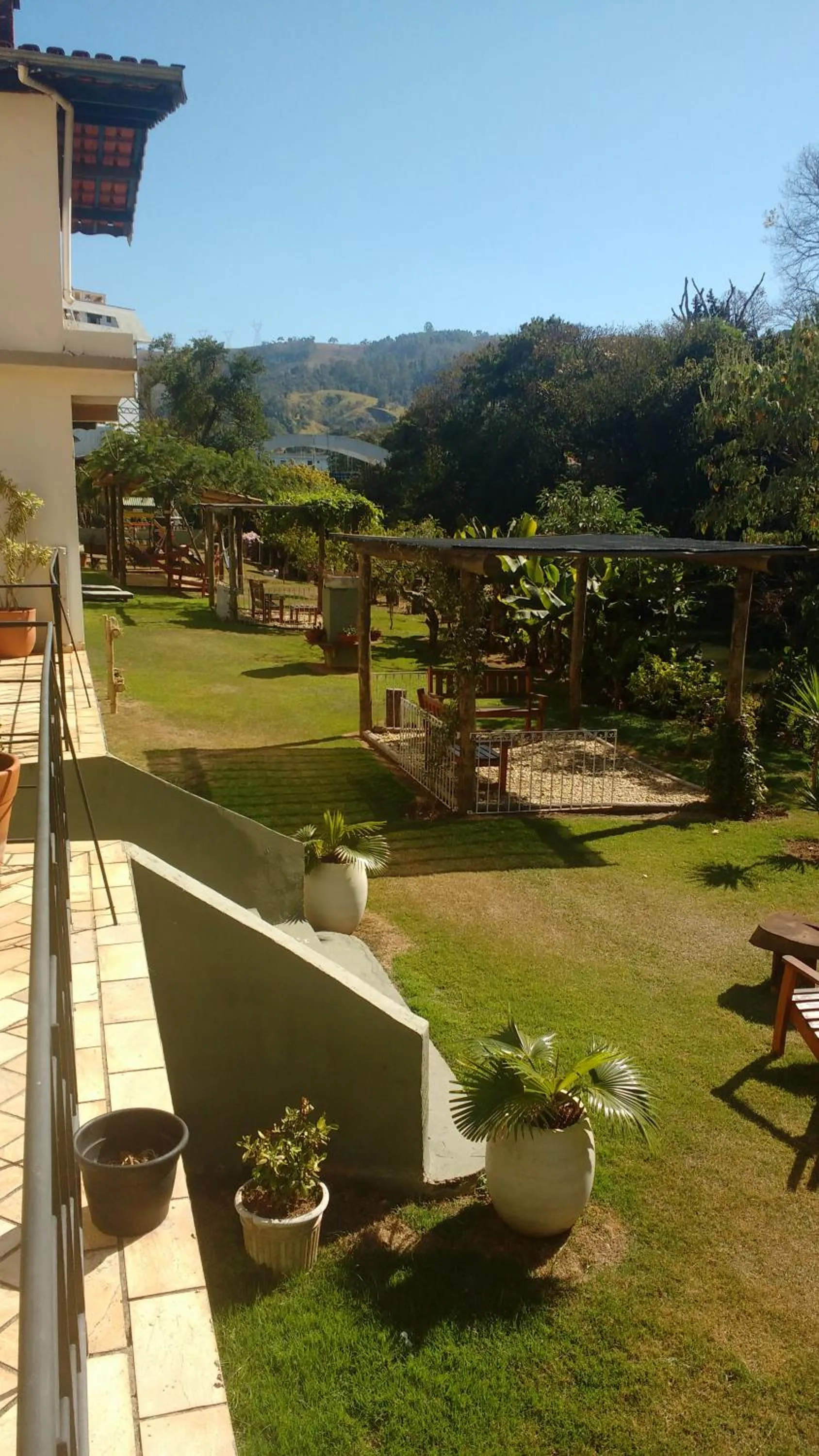 Garden in Hotel Santiago