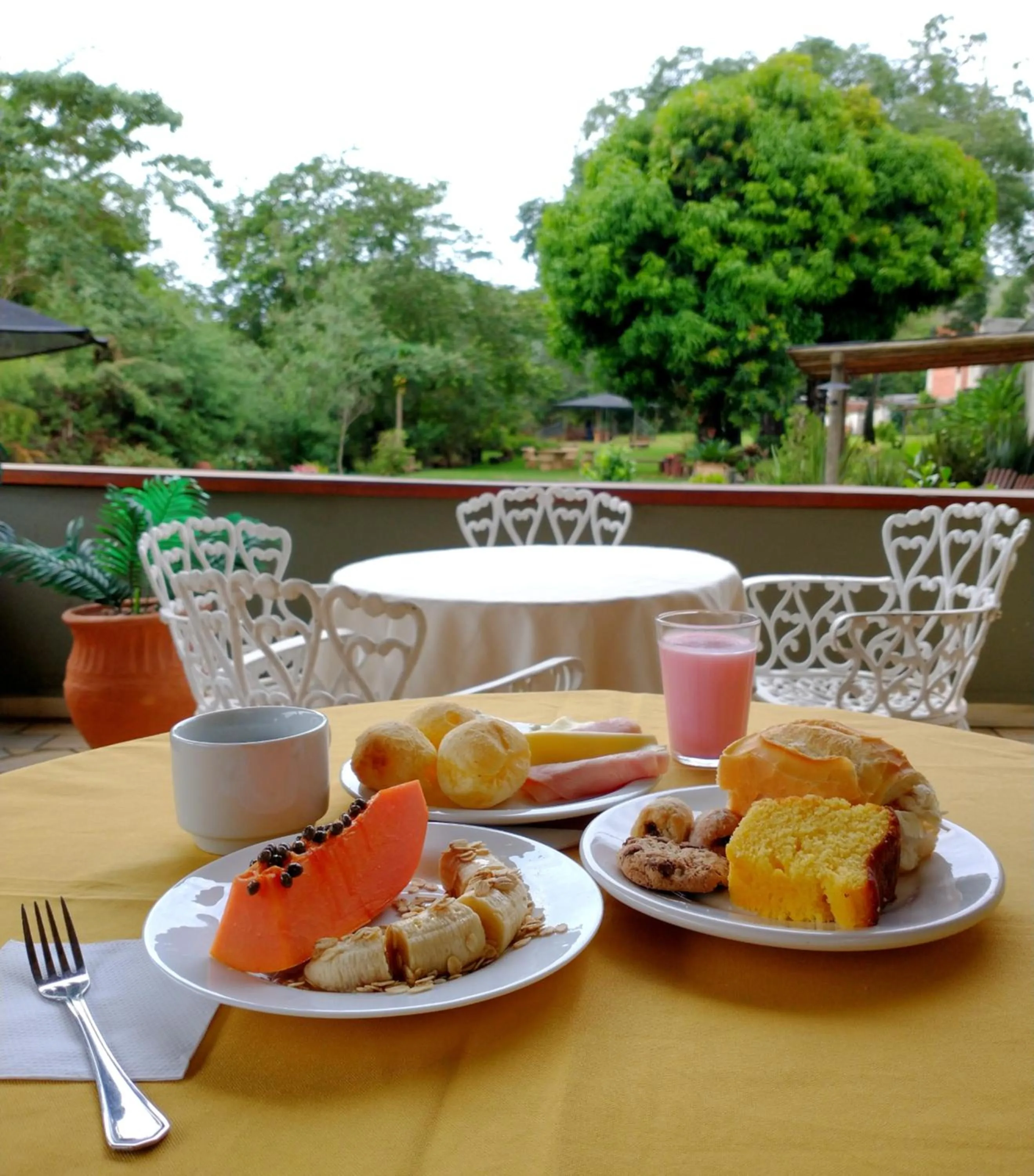 Breakfast in Hotel Santiago