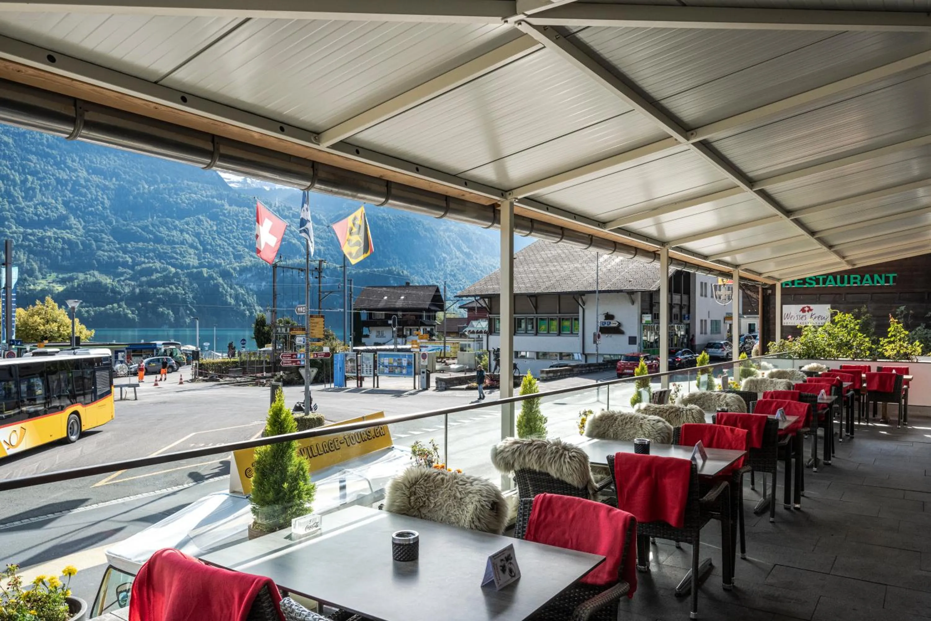 Restaurant/places to eat in Hotel Weisses Kreuz