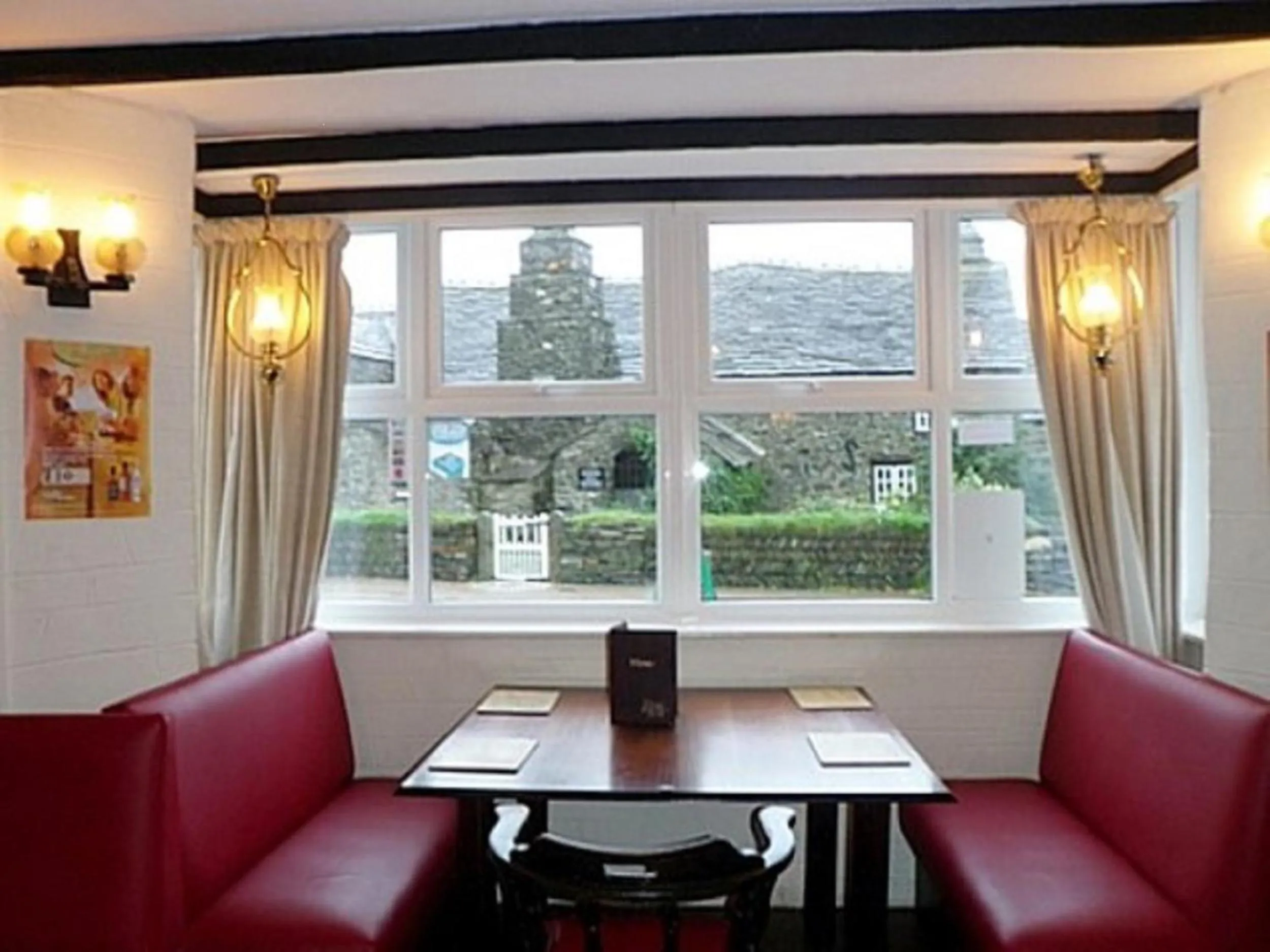 Seating area in King Arthurs Arms