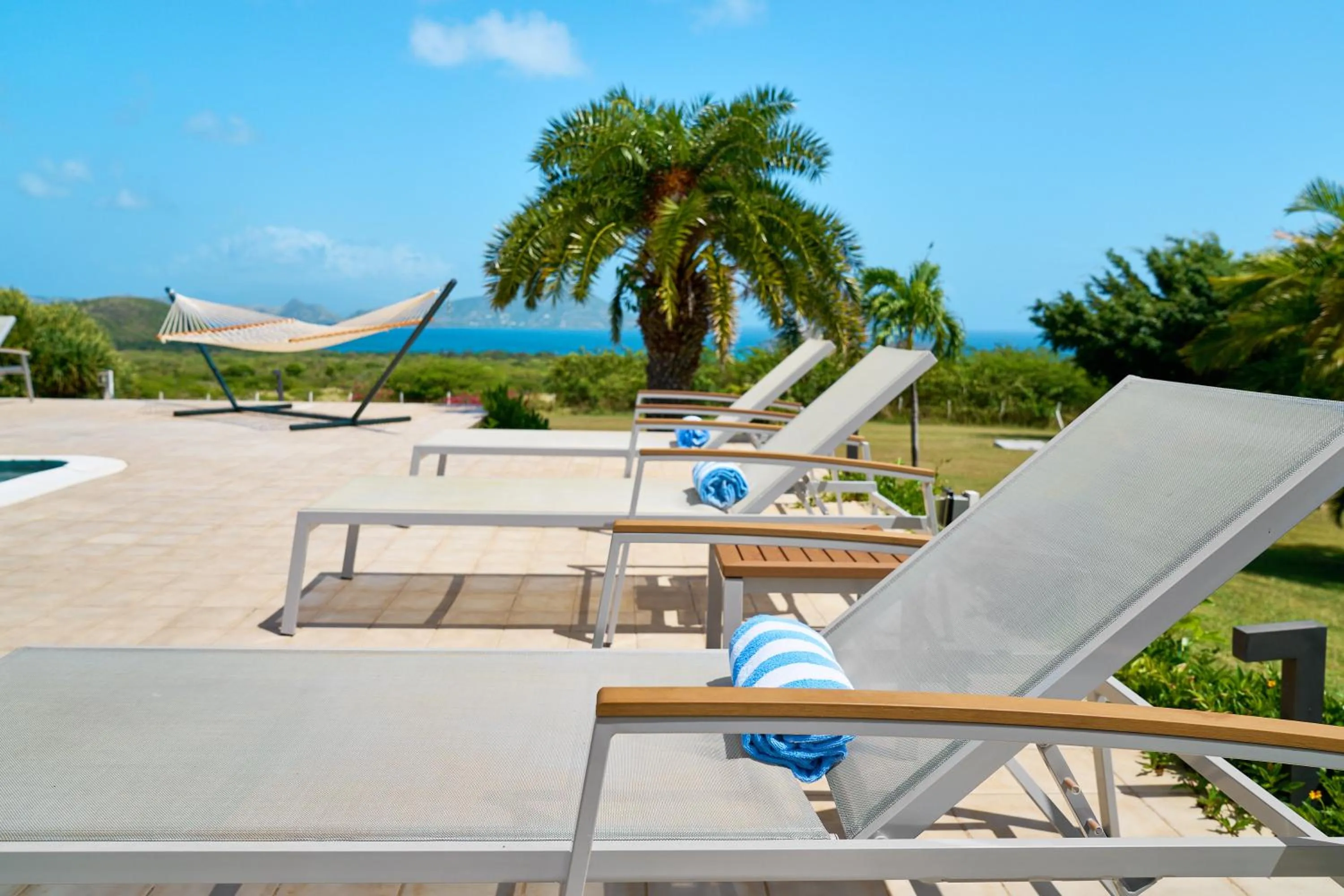 Swimming pool in Mount Nevis Hotel