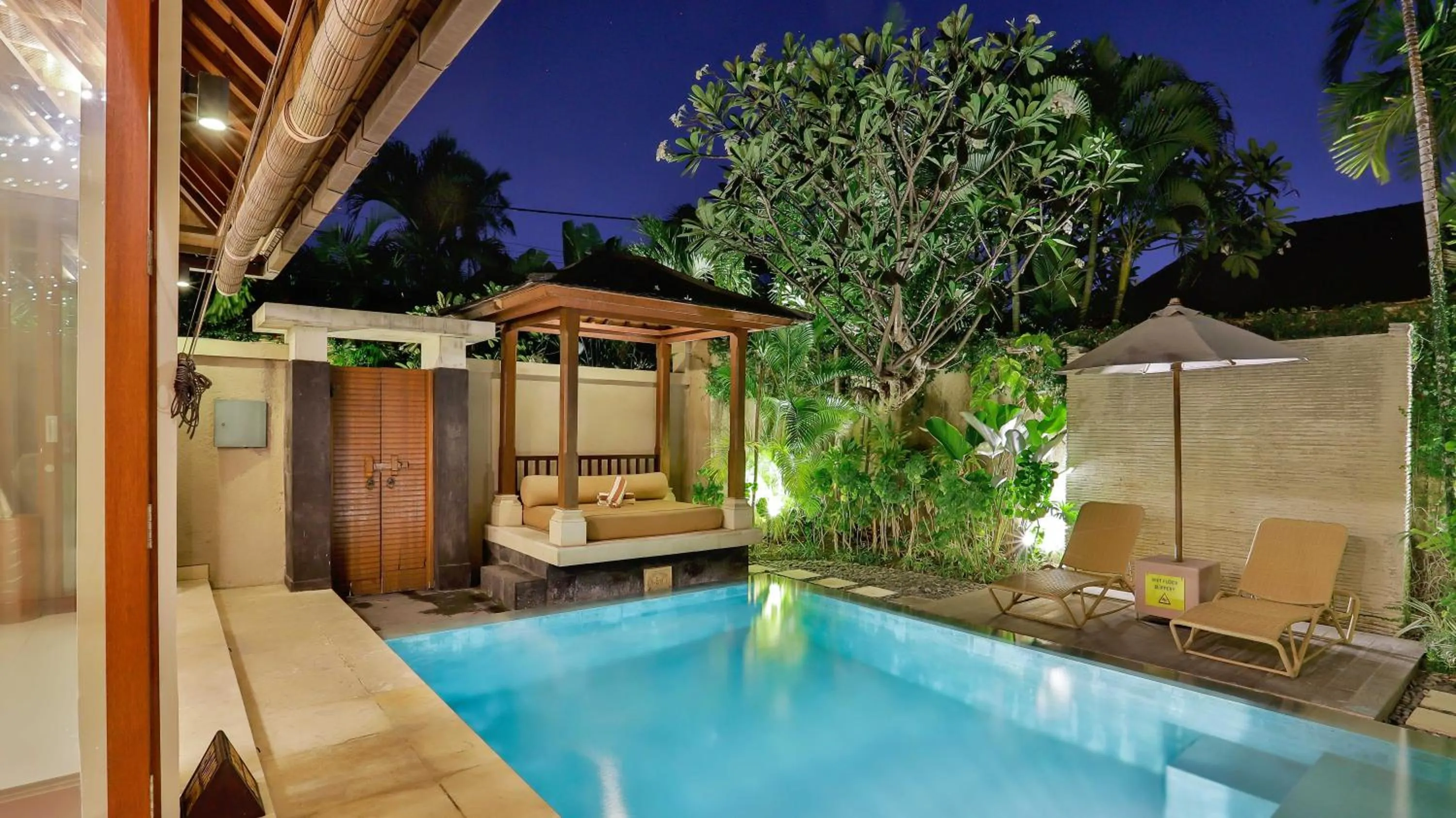 Swimming pool in DISINI Luxury Spa Villas-CHSE Certified
