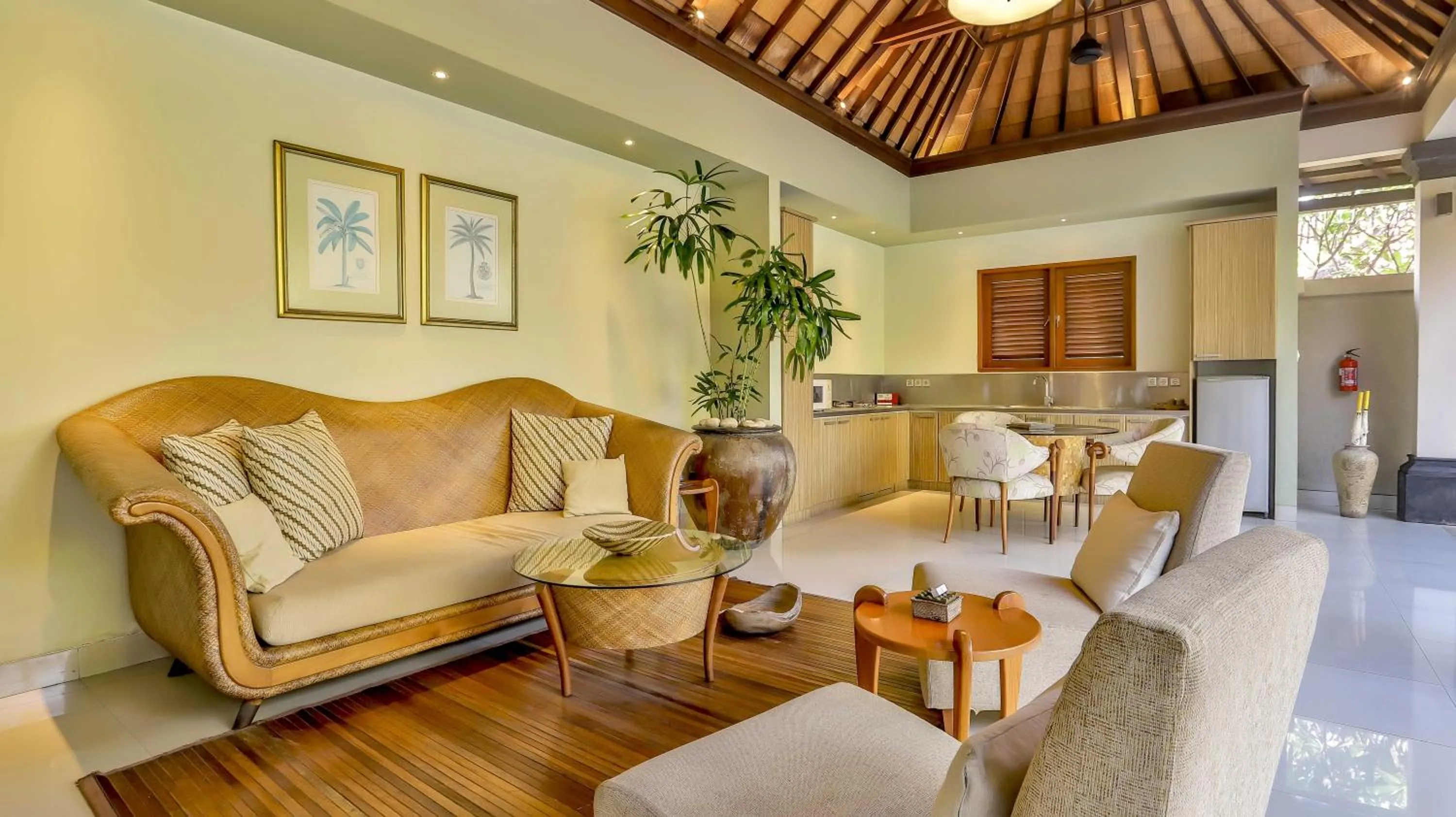 Living room in DISINI Luxury Spa Villas-CHSE Certified