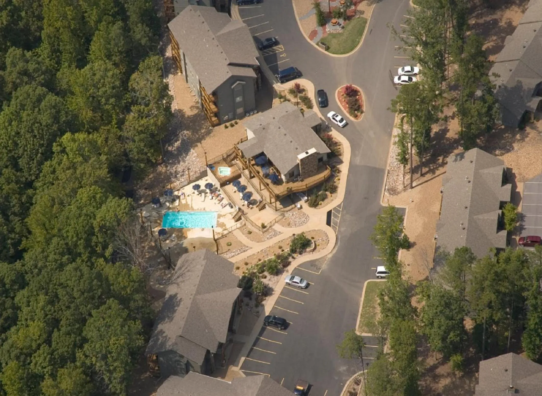 Bird's eye view in Los Lagos at Hot Springs Village a Ramada by Wyndham