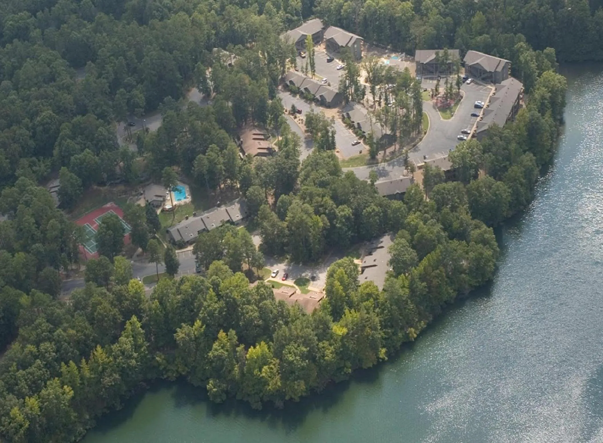 Bird's eye view in Los Lagos at Hot Springs Village a Ramada by Wyndham