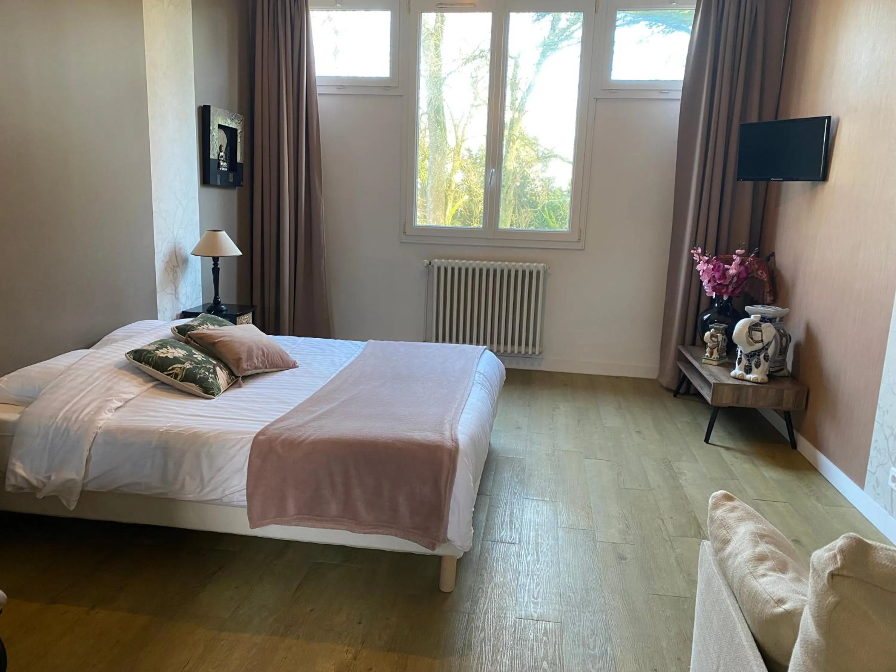 Bed in Cosy Er Lann Chambres d'Hôtes