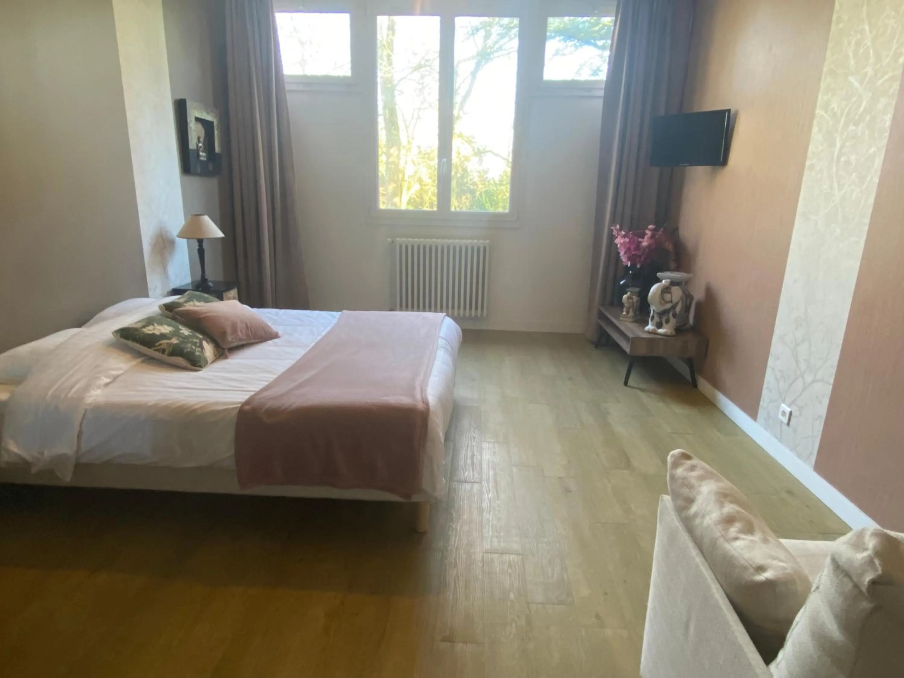 Bed in Cosy Er Lann Chambres d'Hôtes