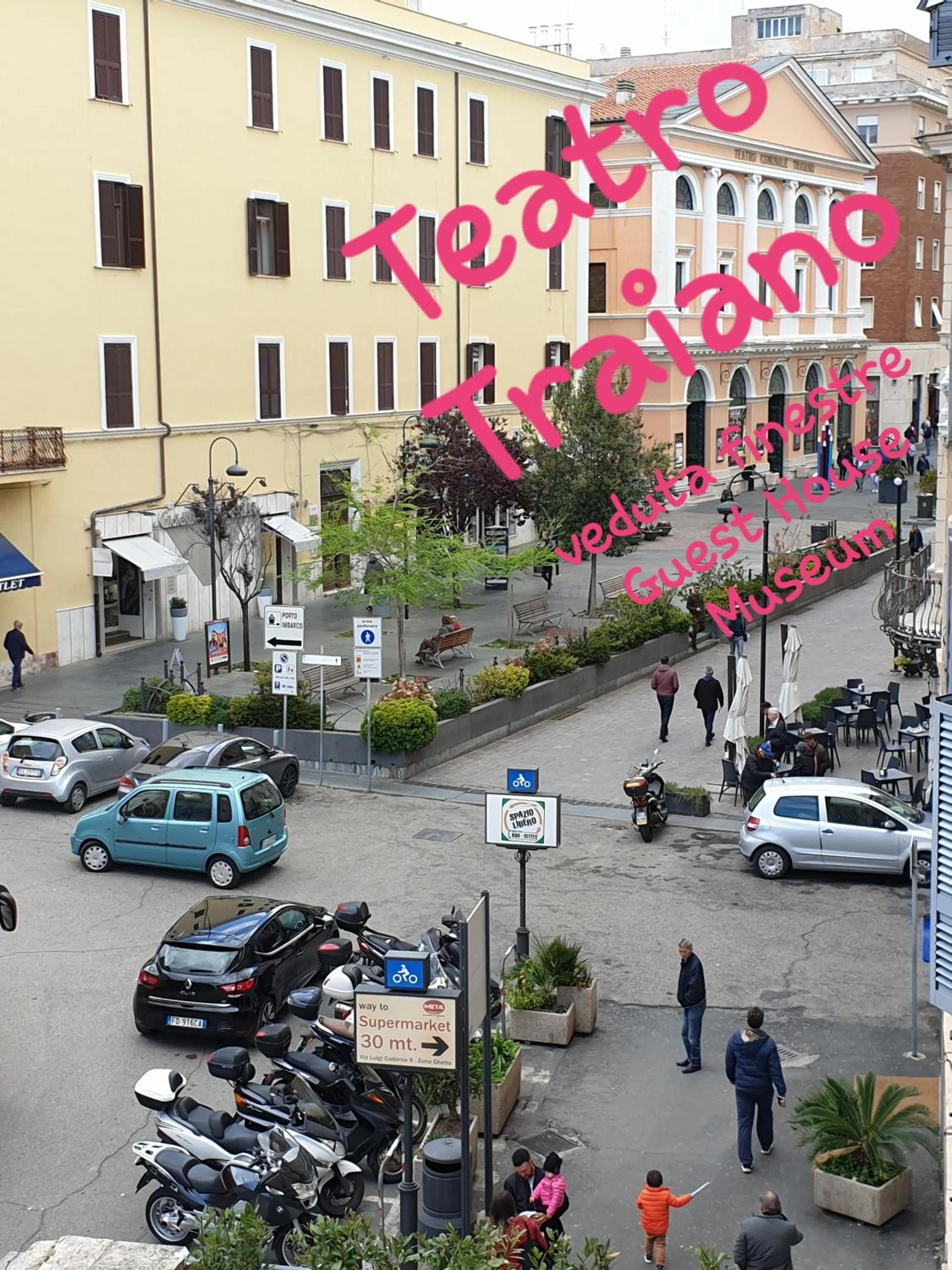 City view in Museum Guest House