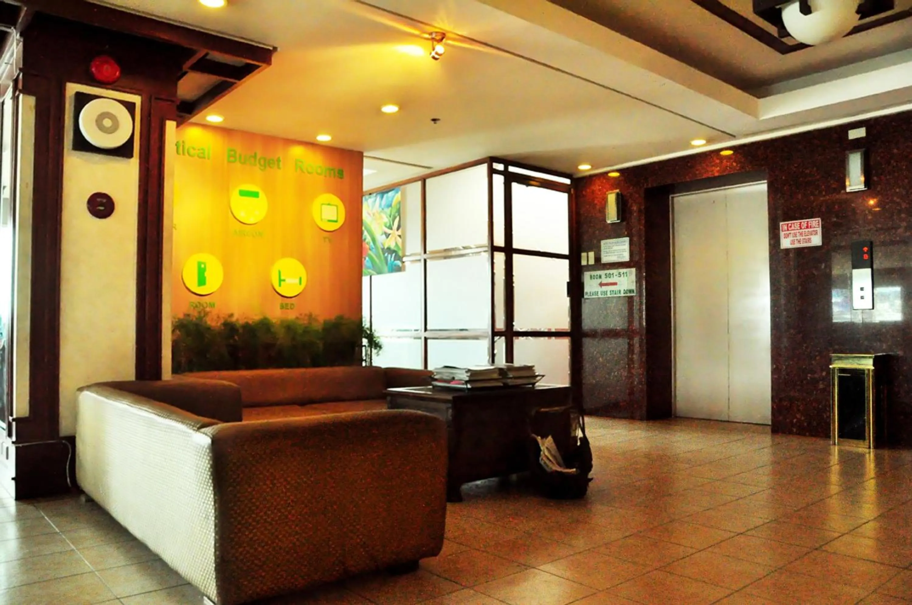 Lobby or reception in GV Tower Hotel