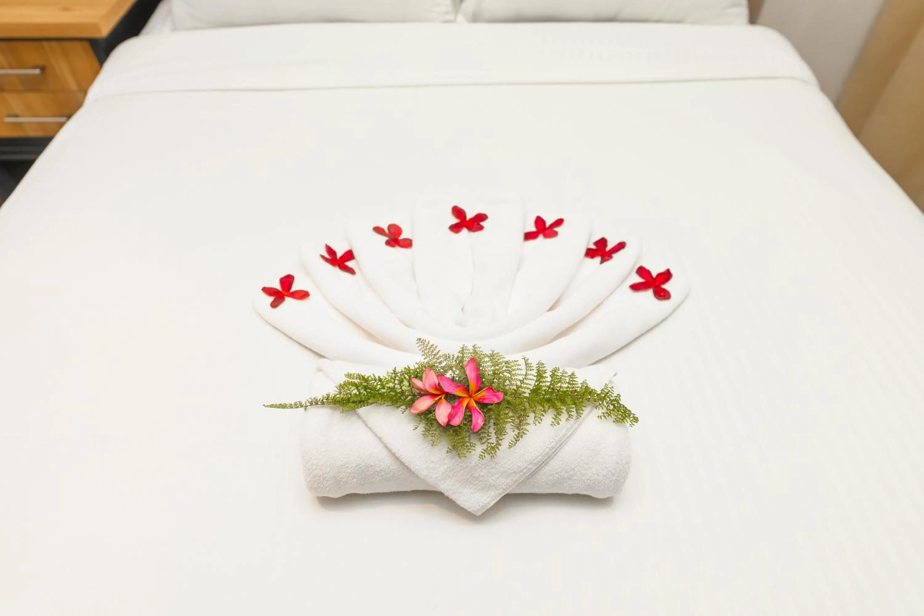 Decorative detail, Bed in The Villa Langkawi