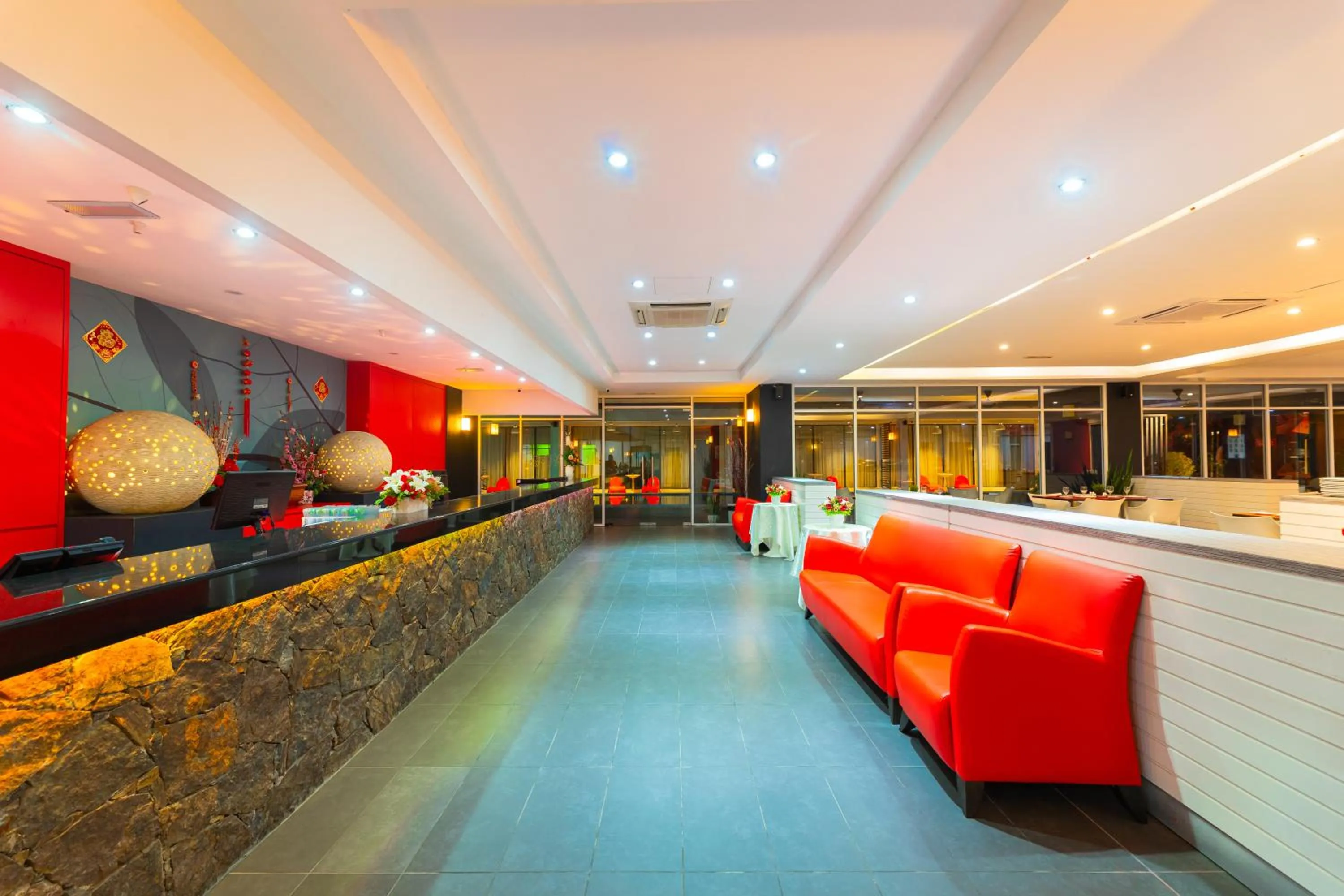 Lobby or reception in The Villa Langkawi