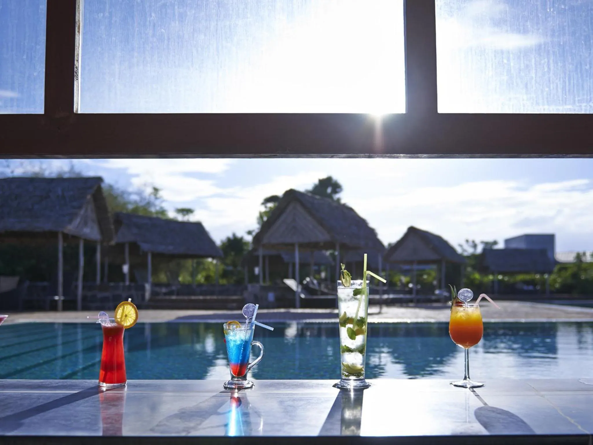 Swimming pool in Club Mahindra Puducherry