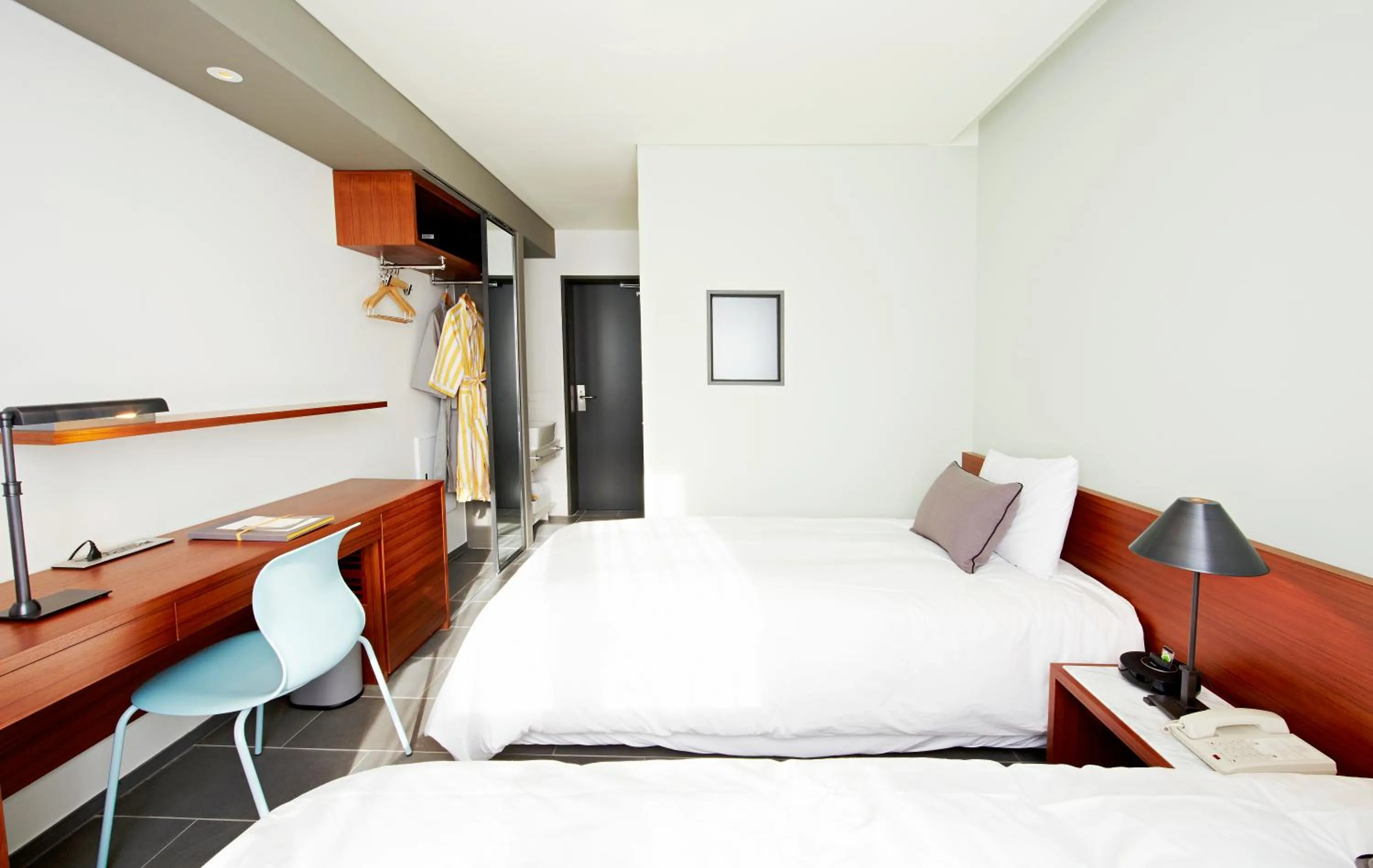 Decorative detail, Bed in Seoul Hotel ShinShin Myeongdong