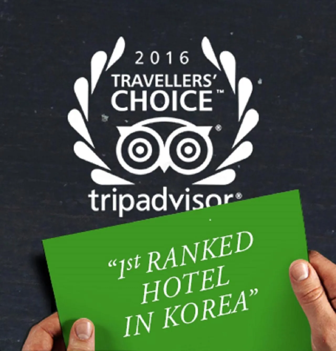 Certificate/Award in Seoul Hotel ShinShin Myeongdong