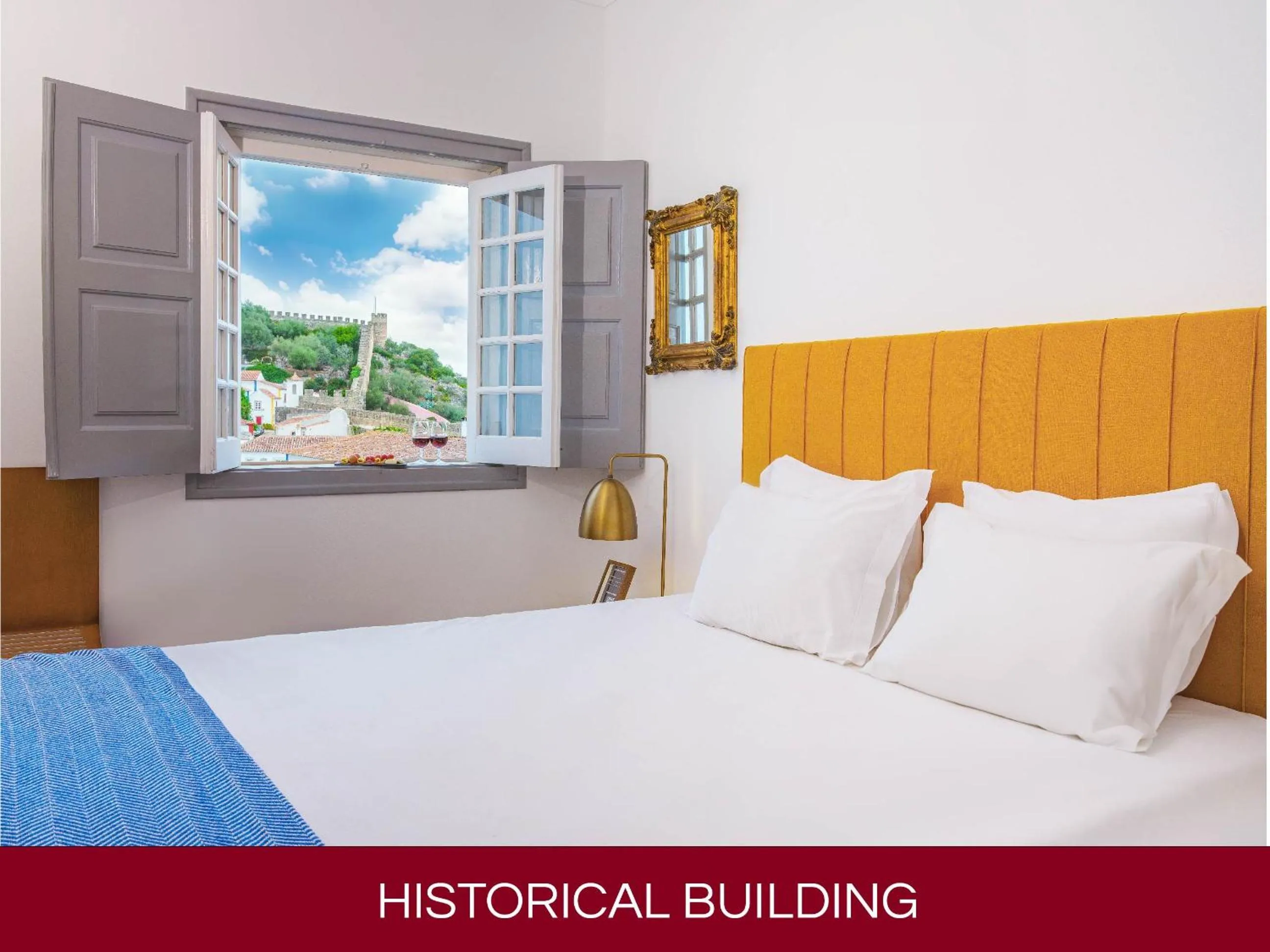 Bedroom, Bed in Casa Senhoras Rainhas - Óbidos - by Unlock Hotels