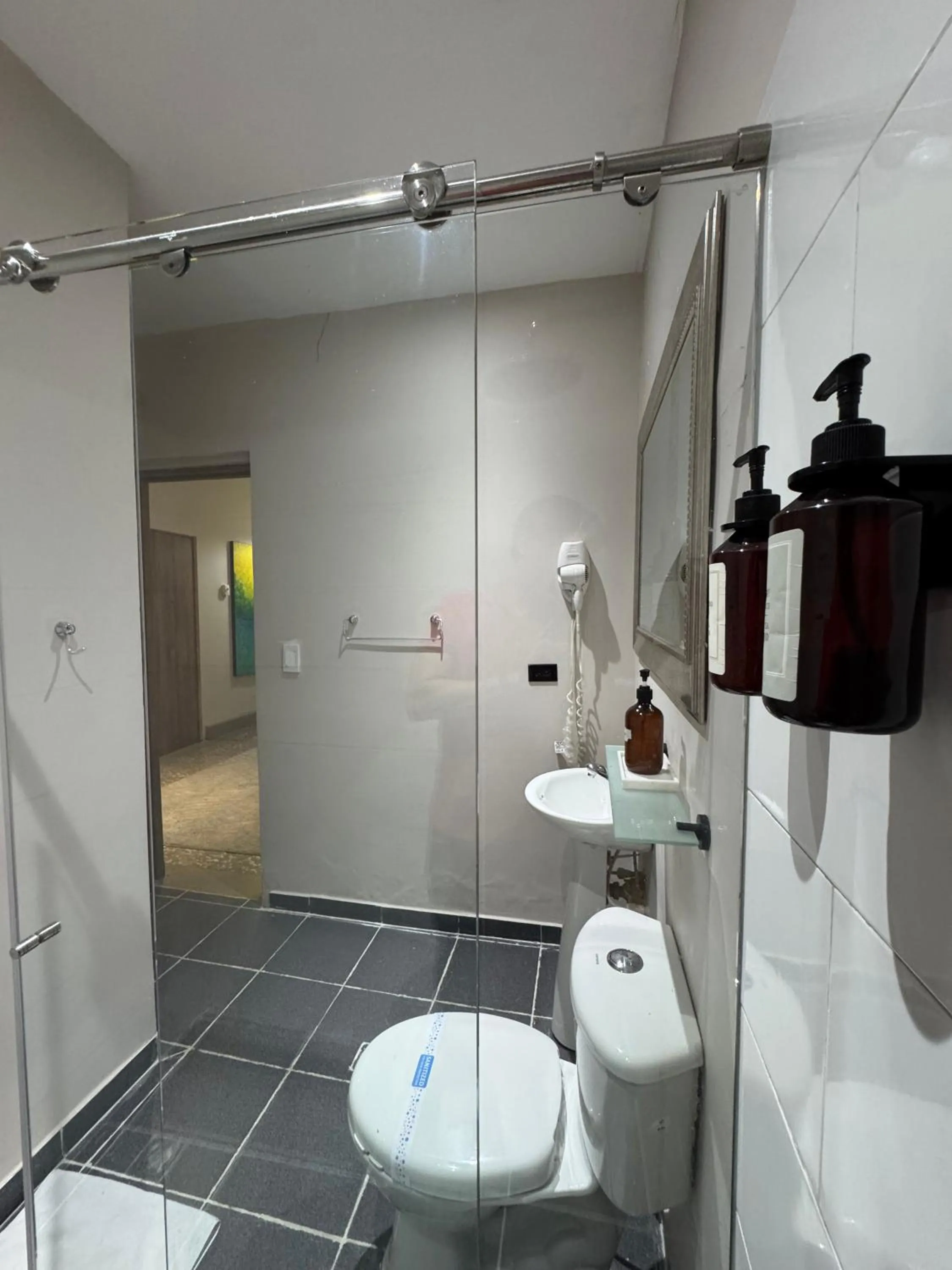 Shower in Casa Roman Hotel Boutique