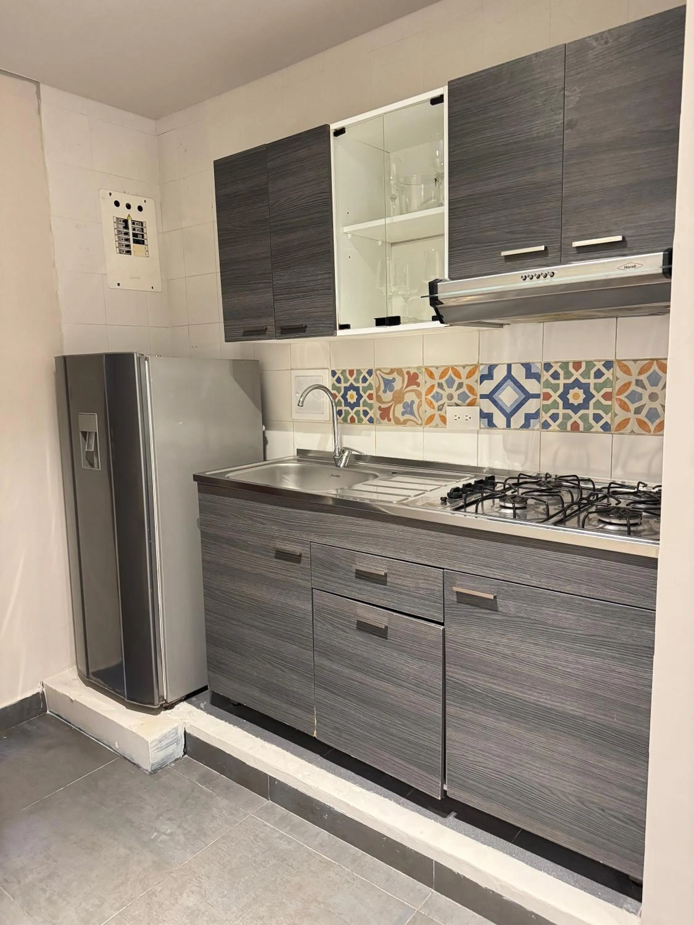 Kitchen or kitchenette in Casa Roman Hotel Boutique