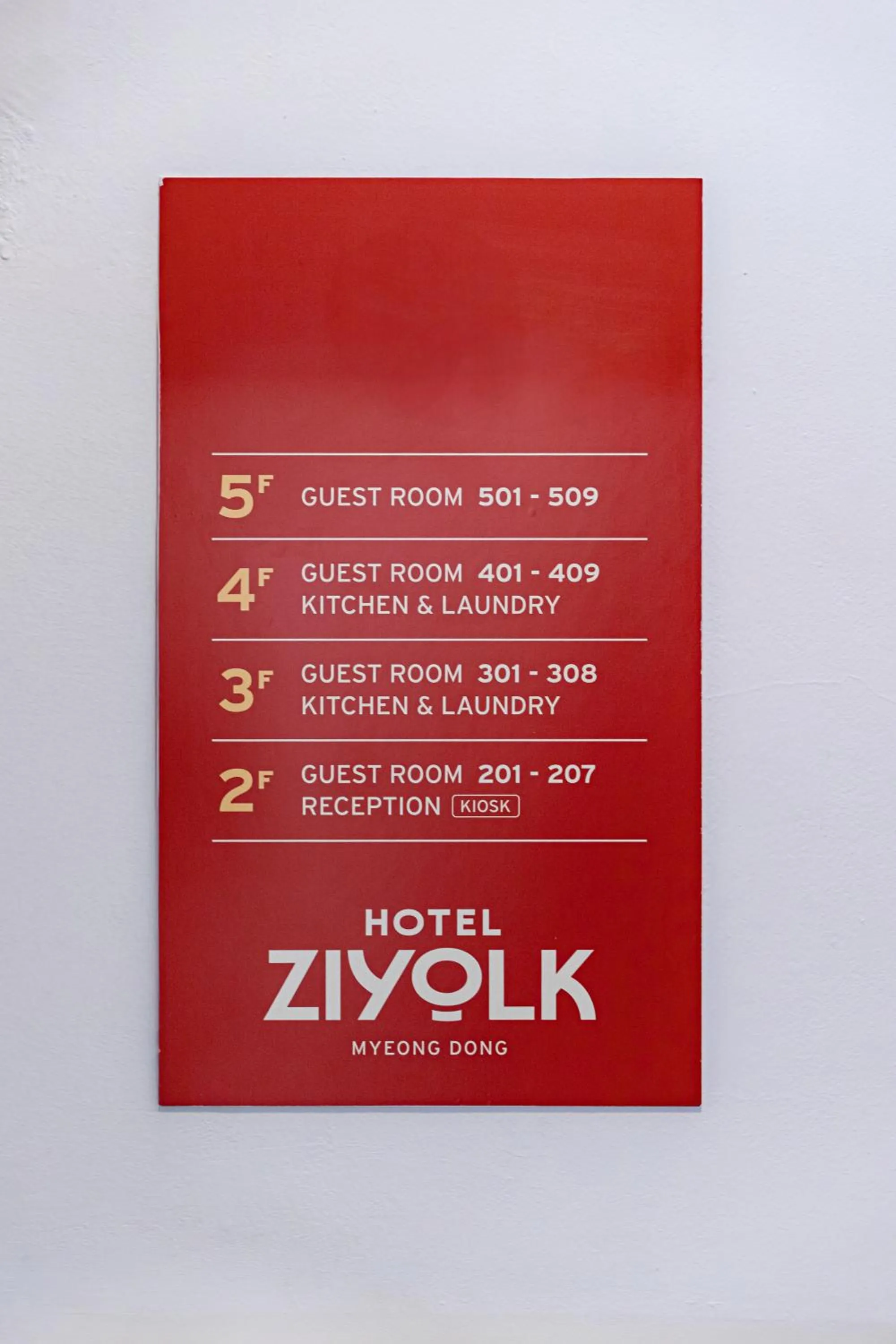 Lobby or reception in ZIYOLK Myeongdong