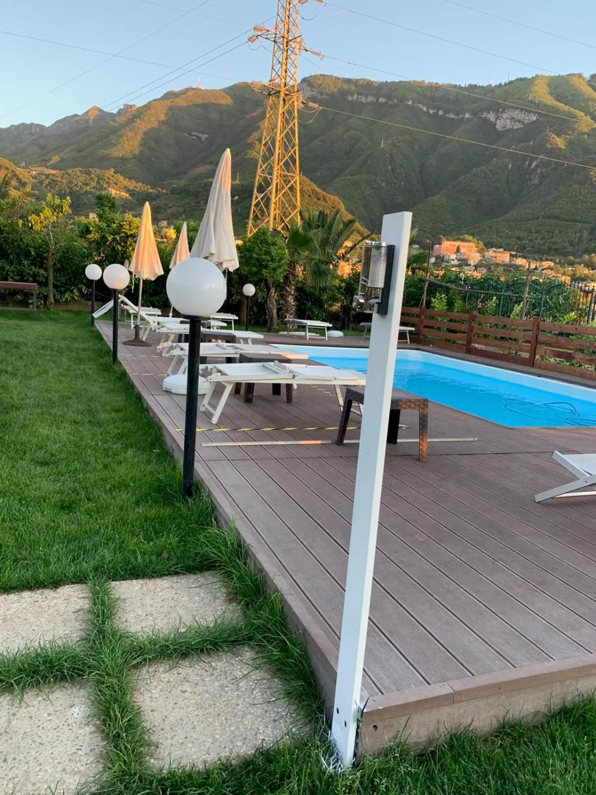 Swimming pool in VILLA LUCIA