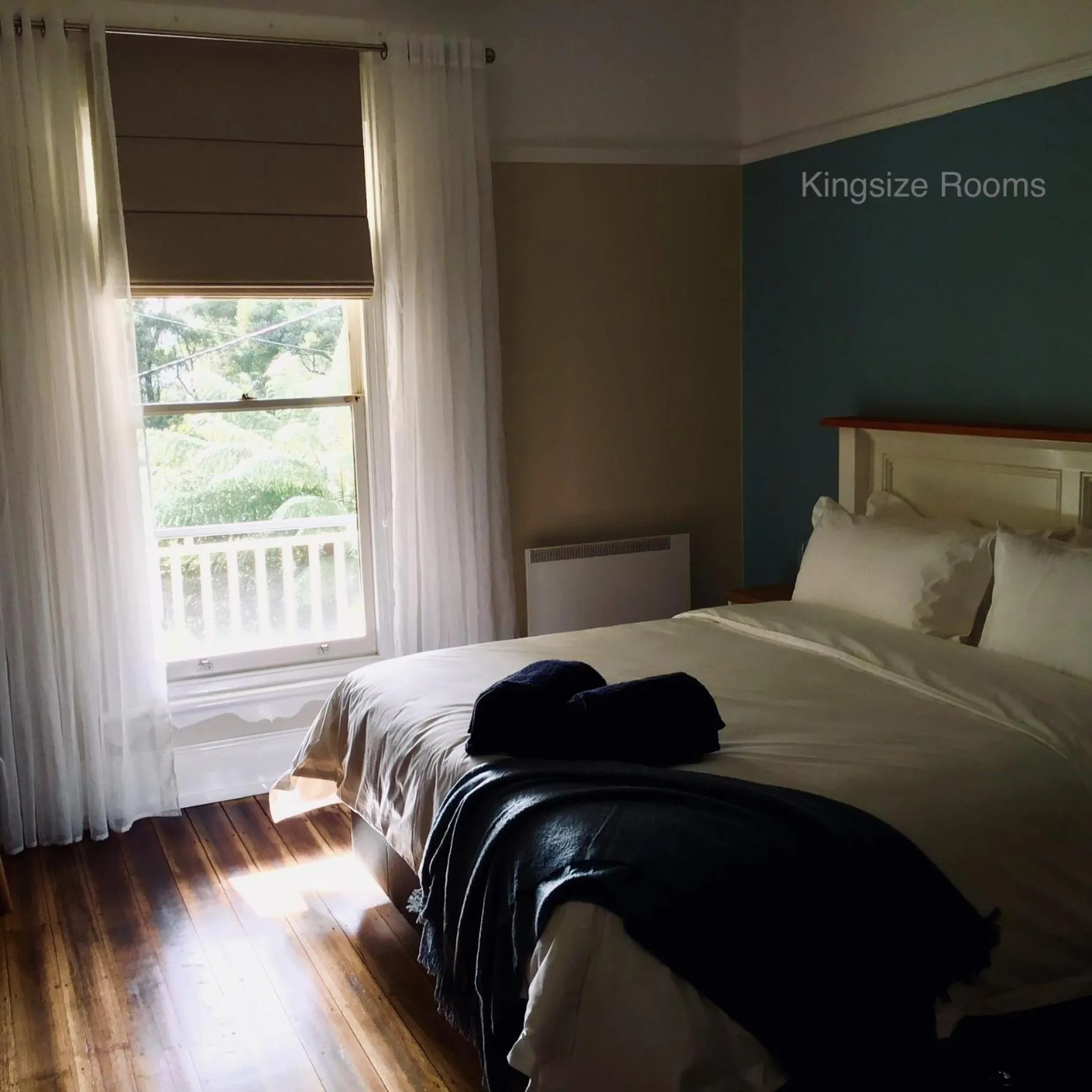 Bed in Harrison House