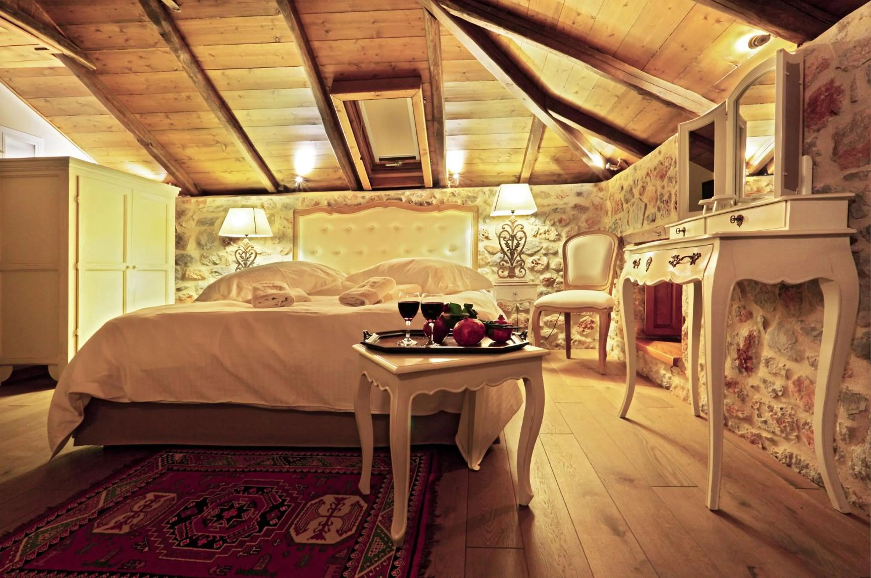 Bed in Archontiko Chioti